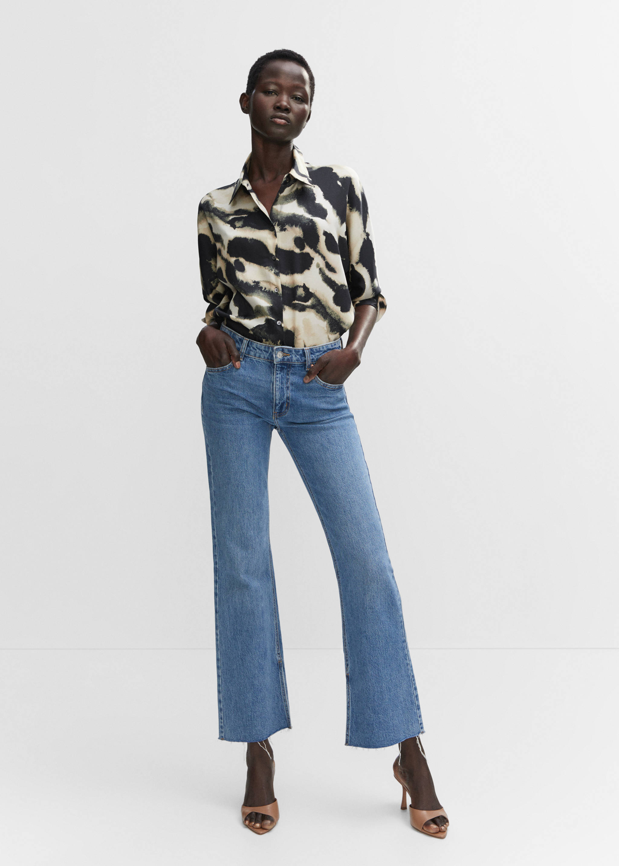 Printed oversize shirt - General plane