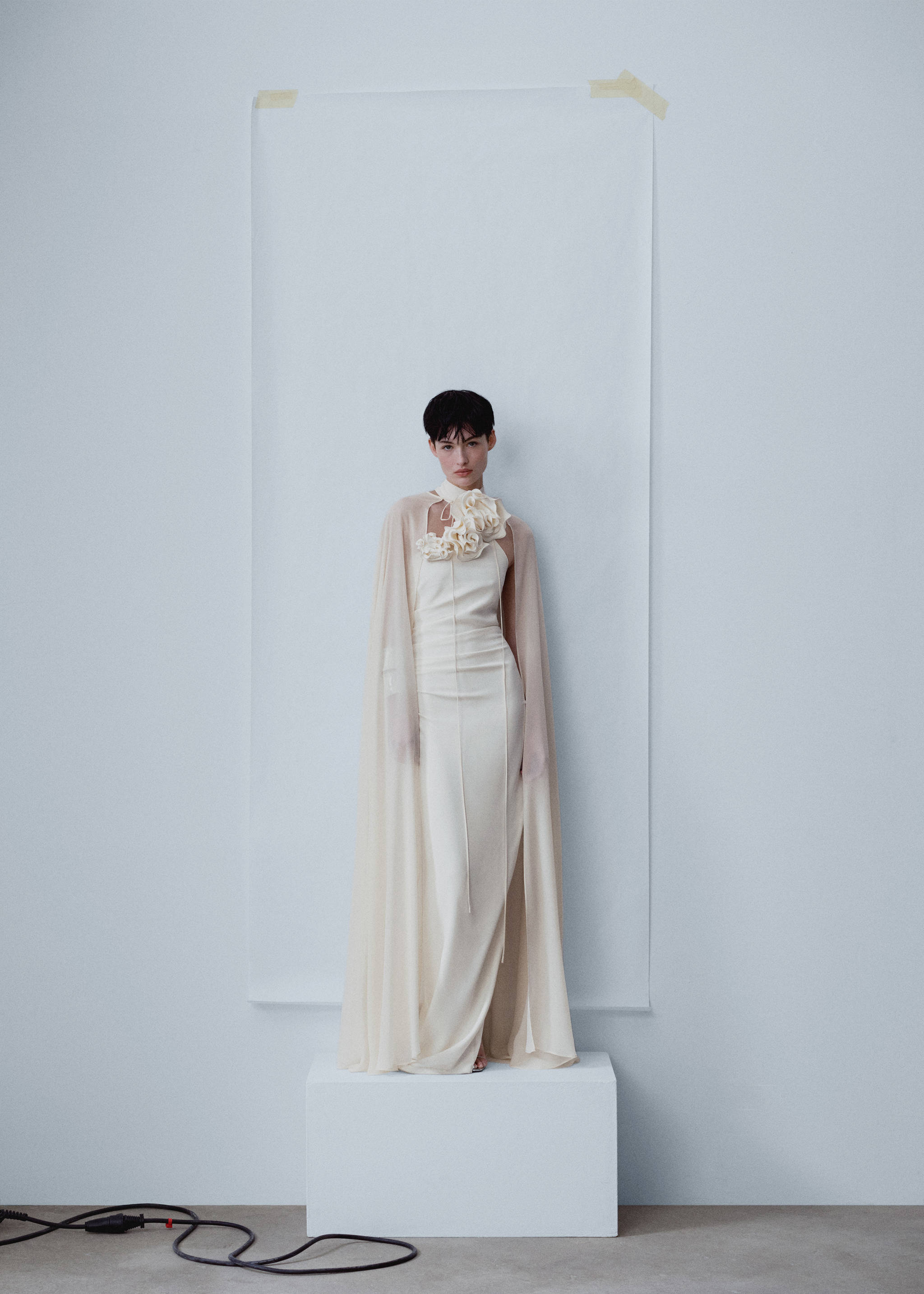 Capa larga cierre lazo - Plano general