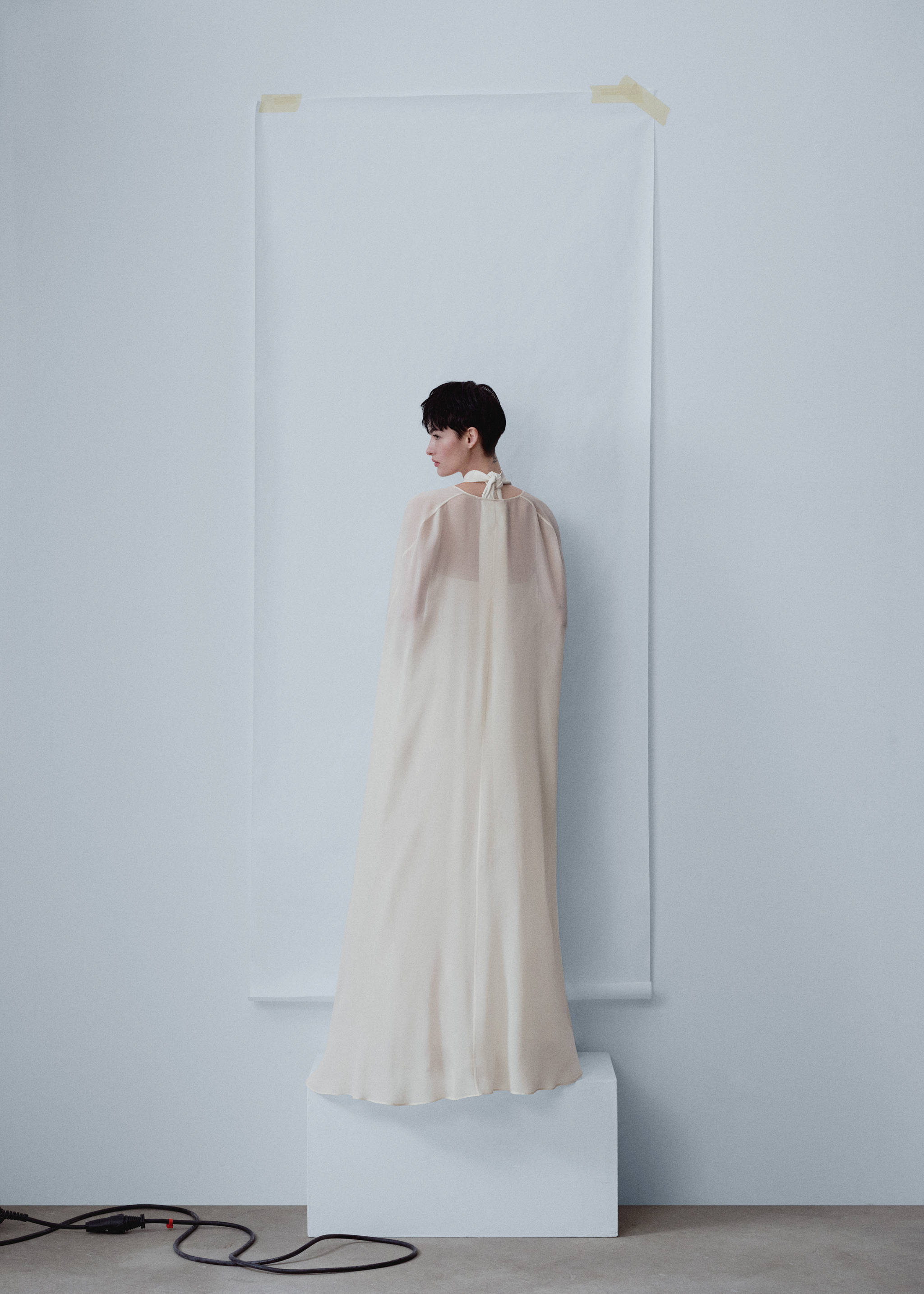 Capa larga cierre lazo - Reverso del artículo