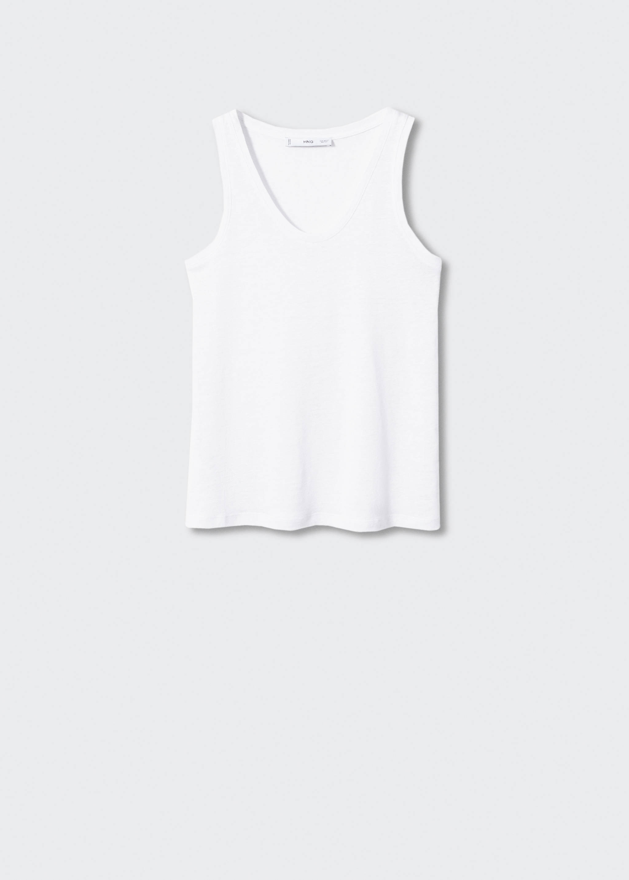 Top bretelles lin - Article sans modèle