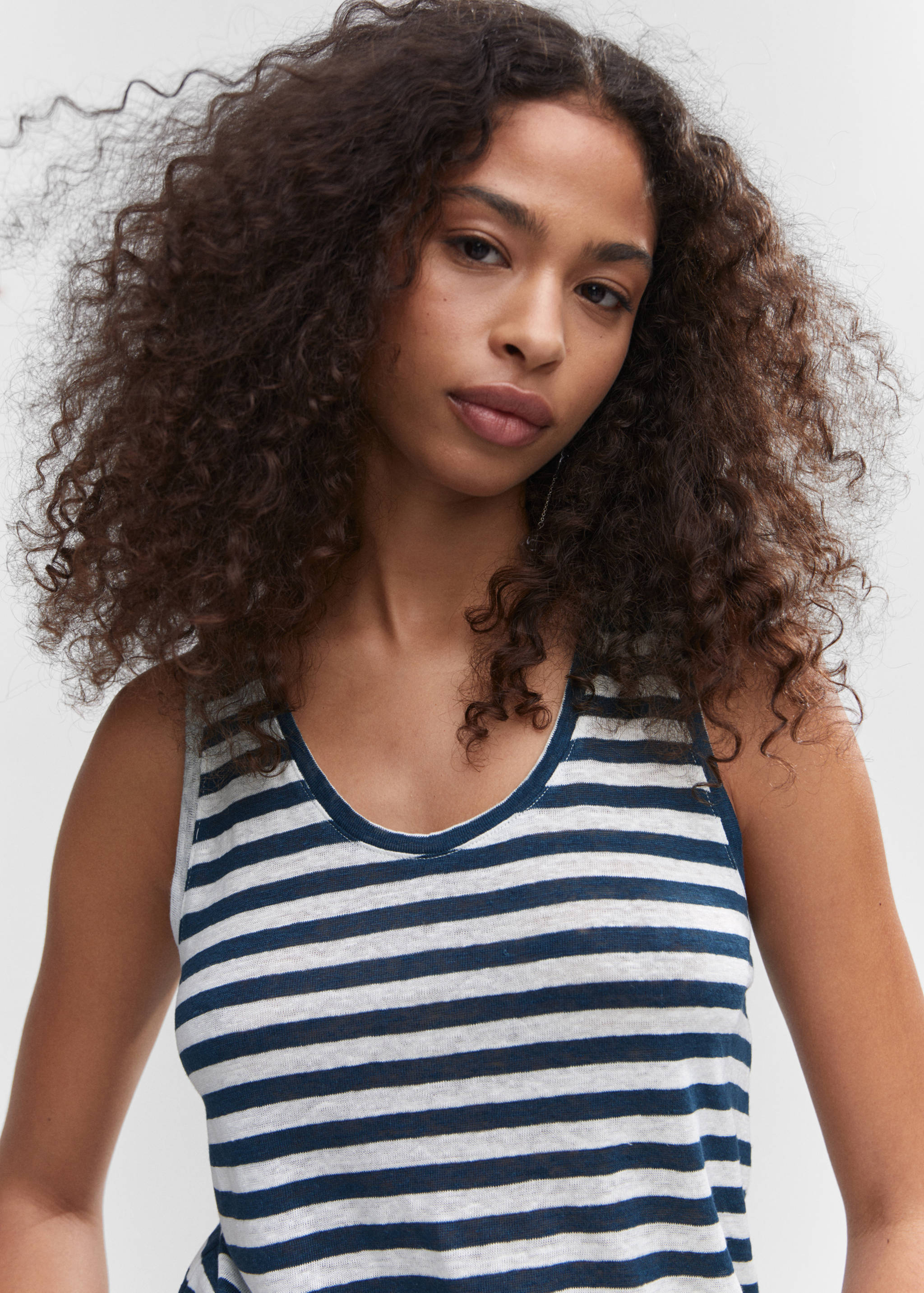 Top bretelles lin - Détail de l'article 1