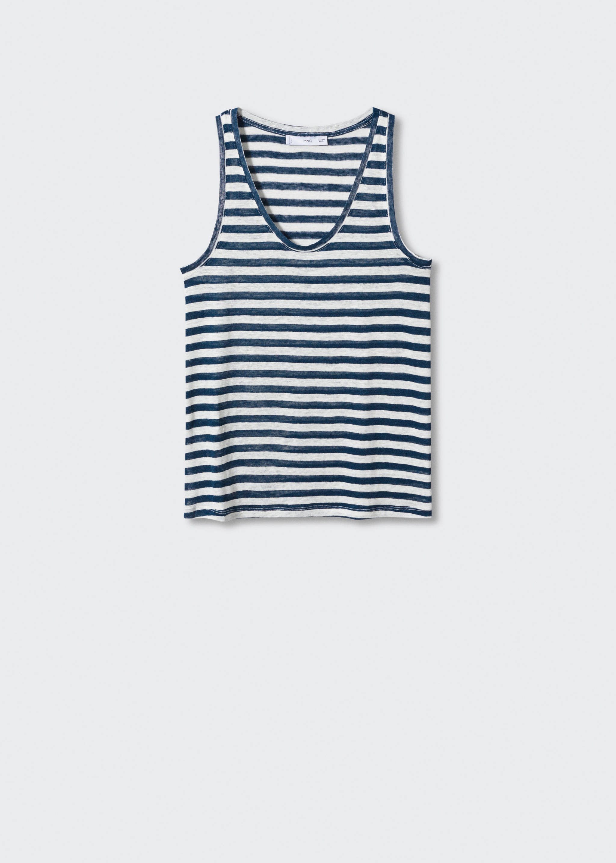 Top bretelles lin - Article sans modèle