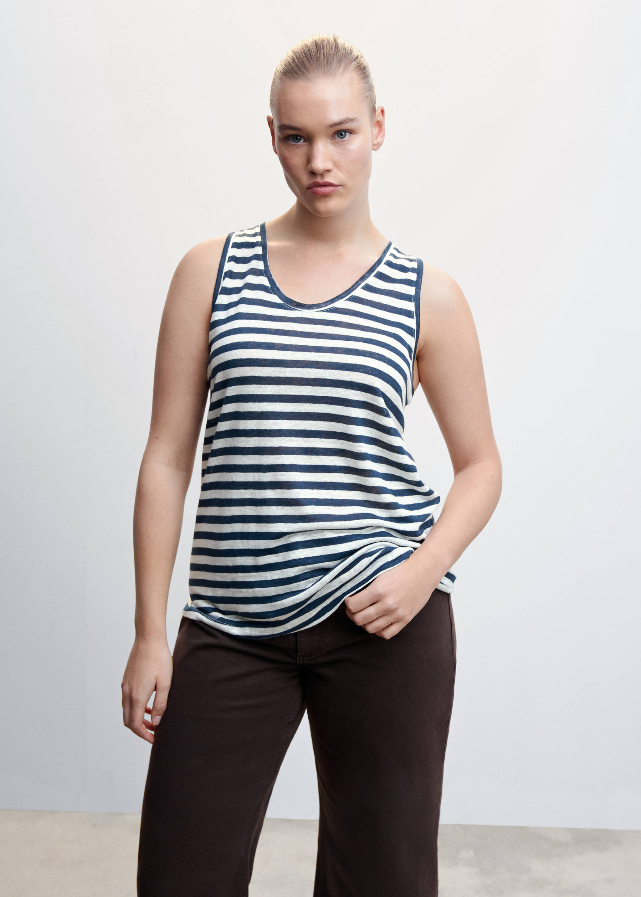 Top bretelles lin - Détail de l'article 5