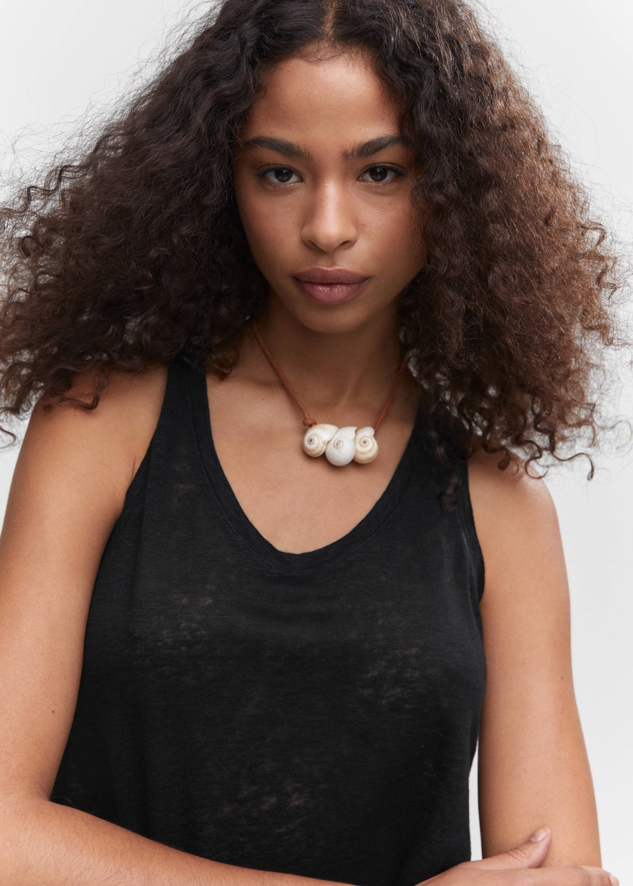 Top bretelles lin - Détail de l'article 1