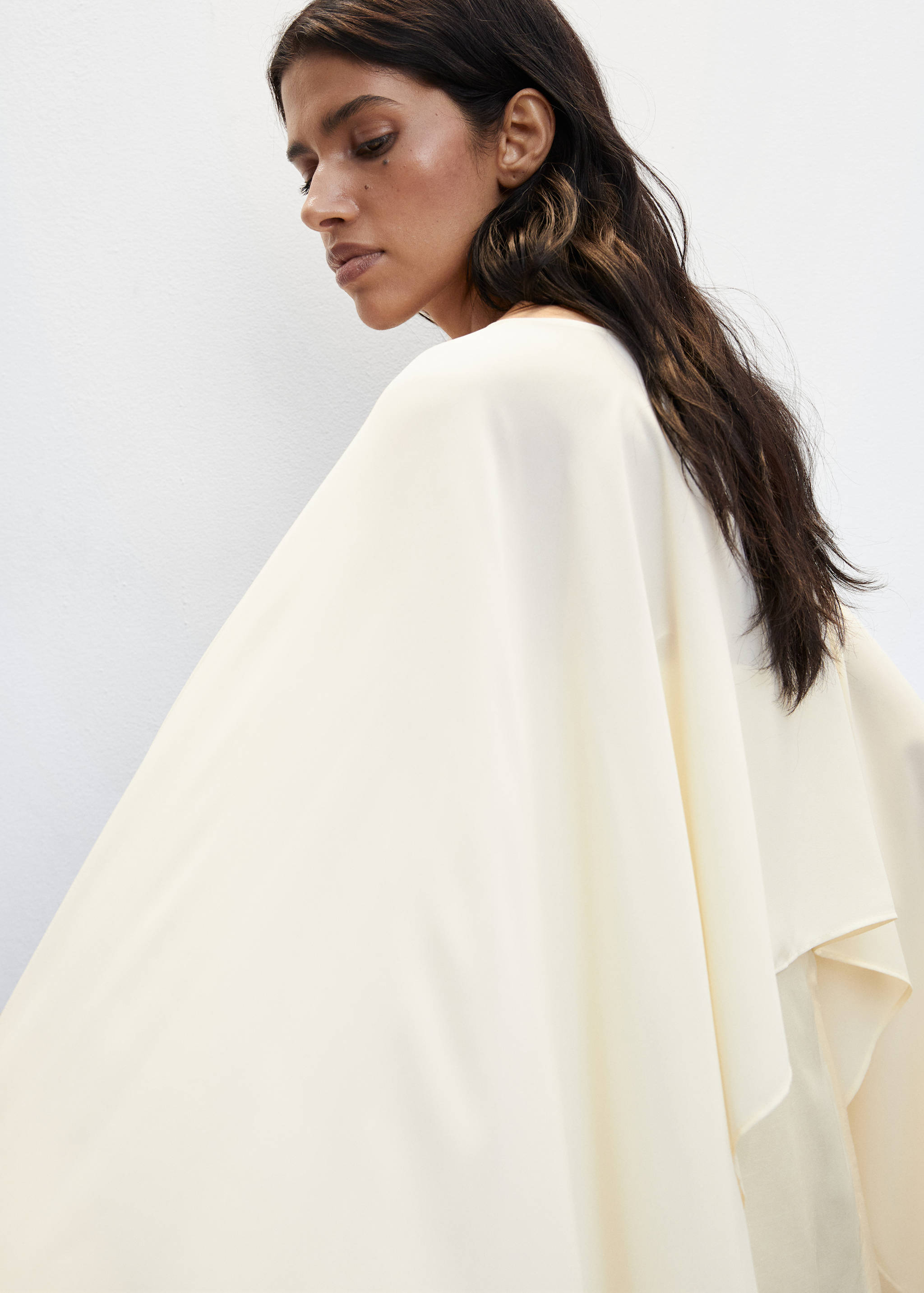 Blusa capa fluida - Detalle del artículo 1