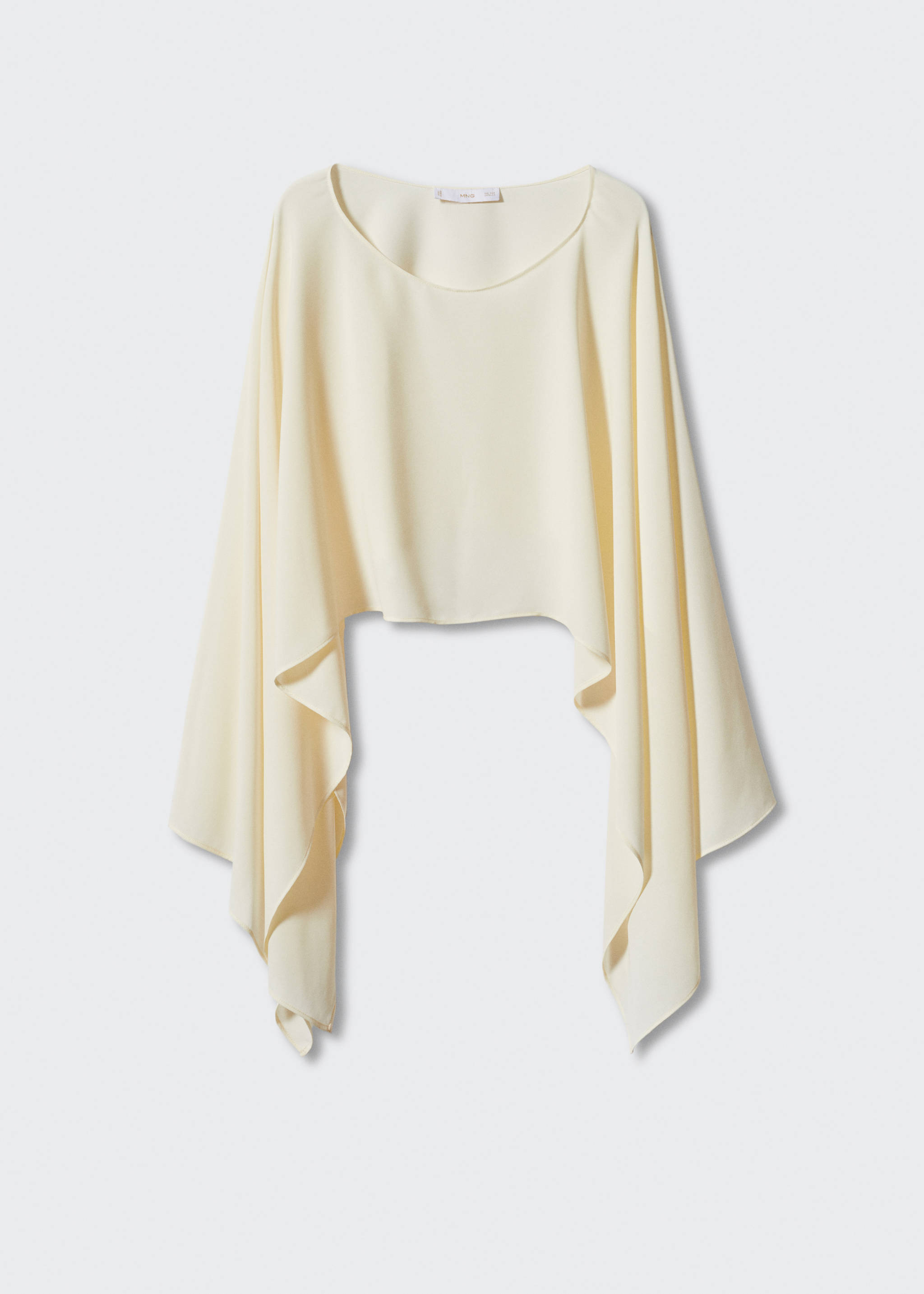 Blusa capa fluida - Artículo sin modelo