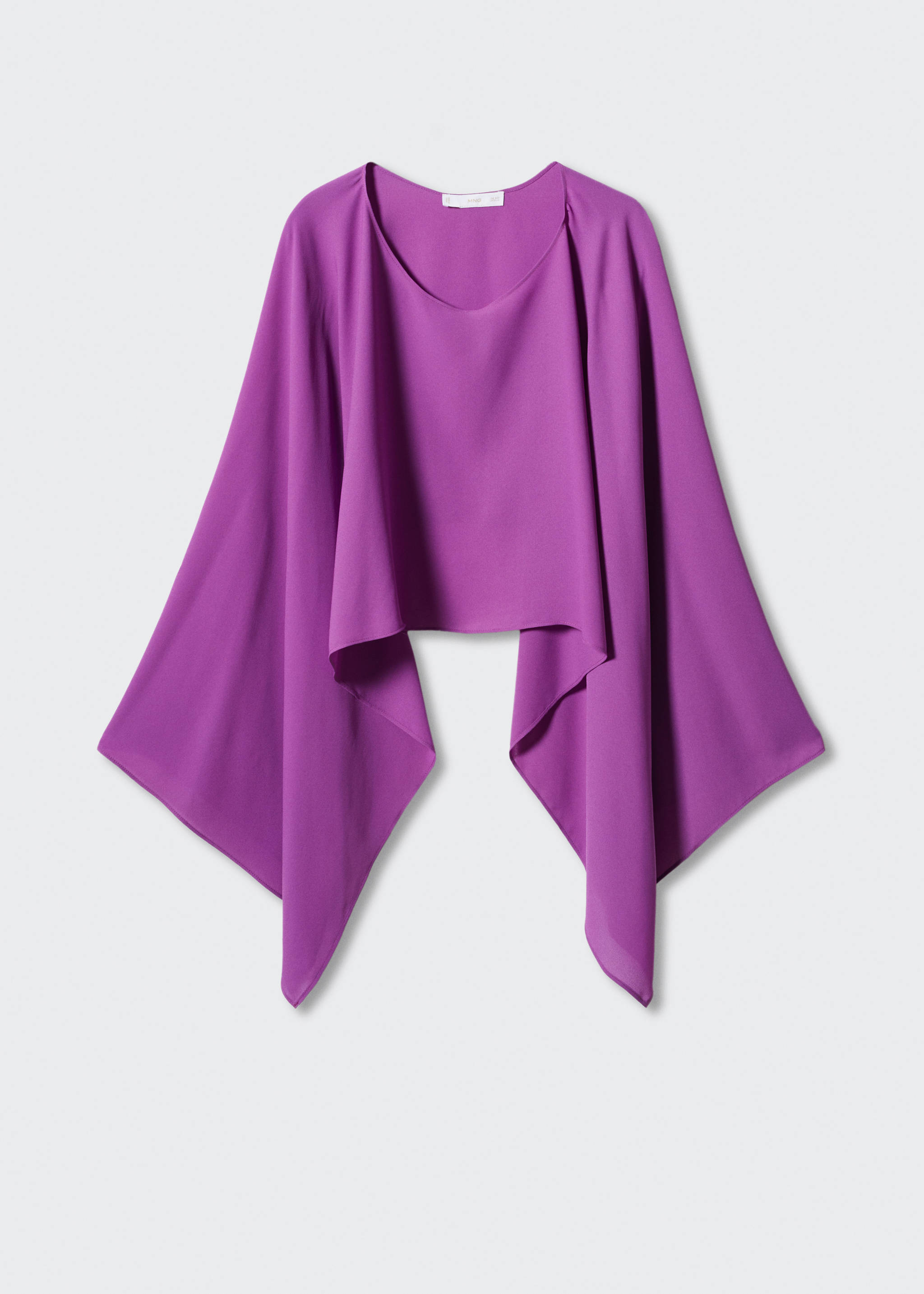 Blusa capa fluida - Artículo sin modelo