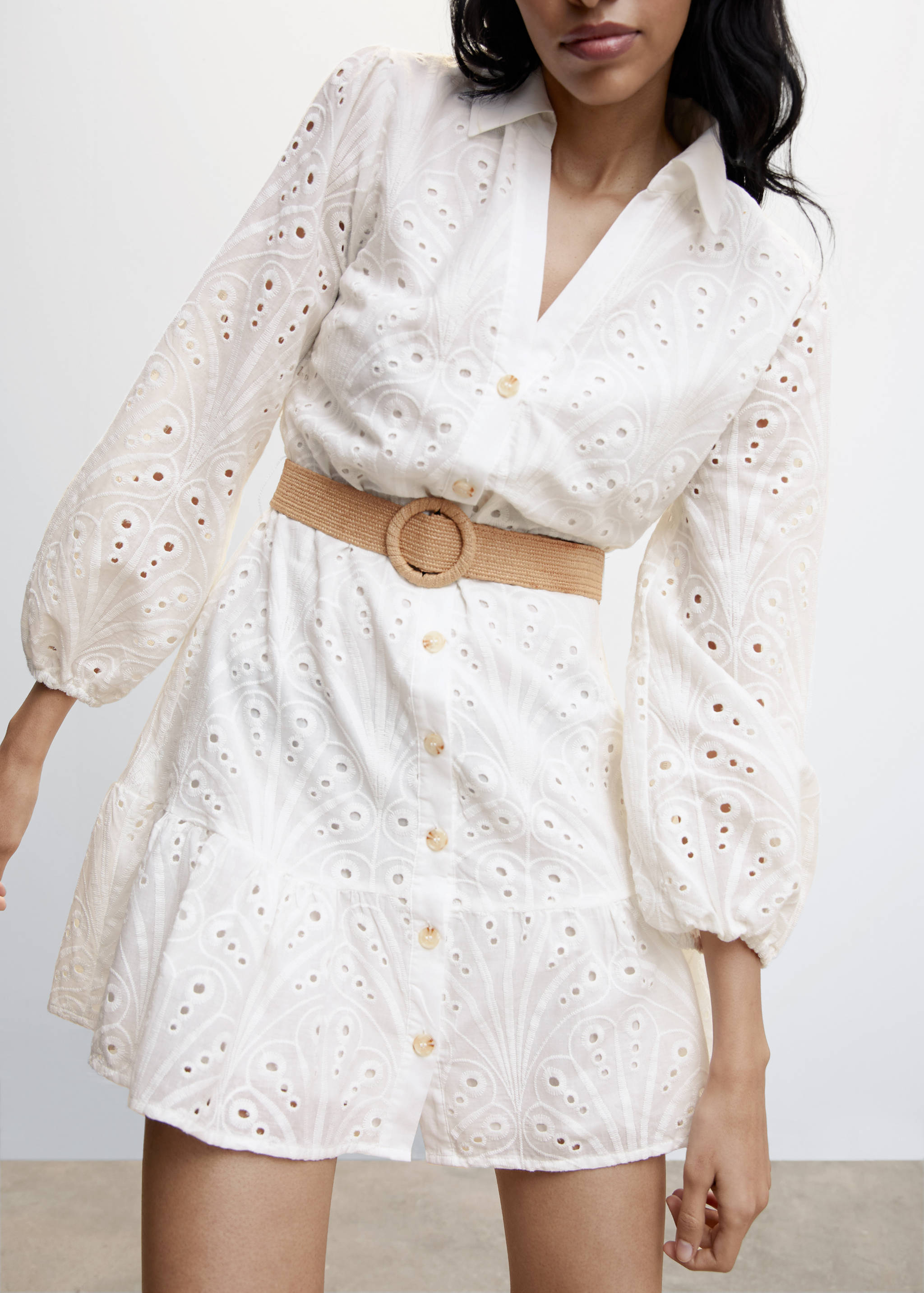 Belt shirt dress - Details of the article 6