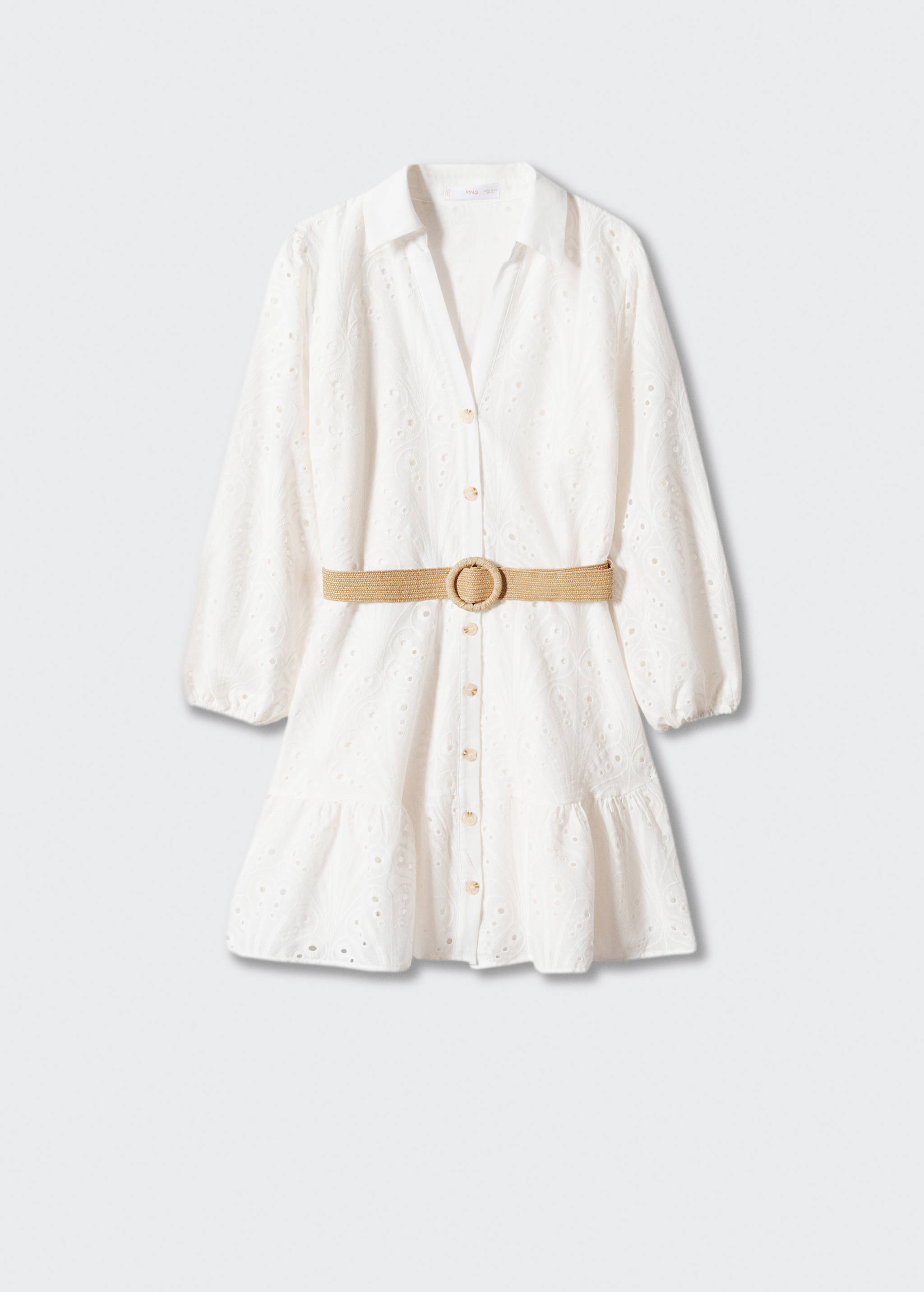 Belt shirt dress - Article without model