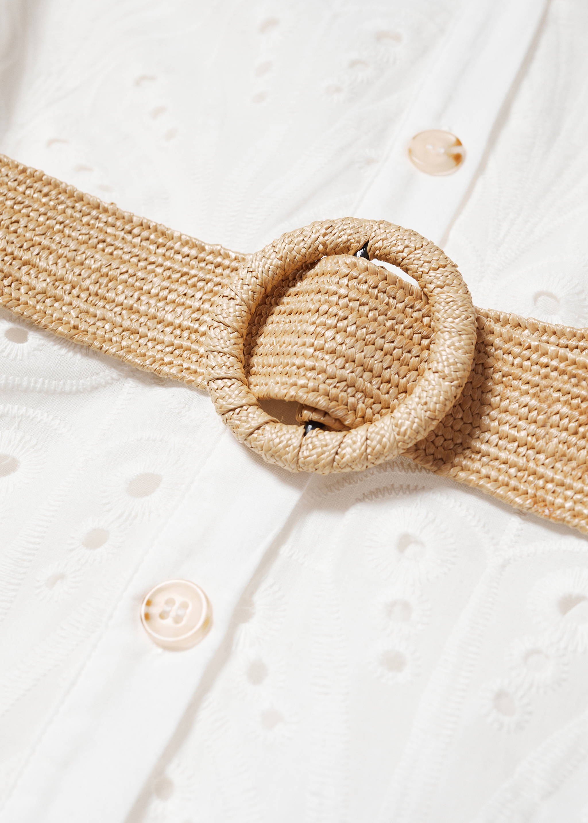 Belt shirt dress - Details of the article 8