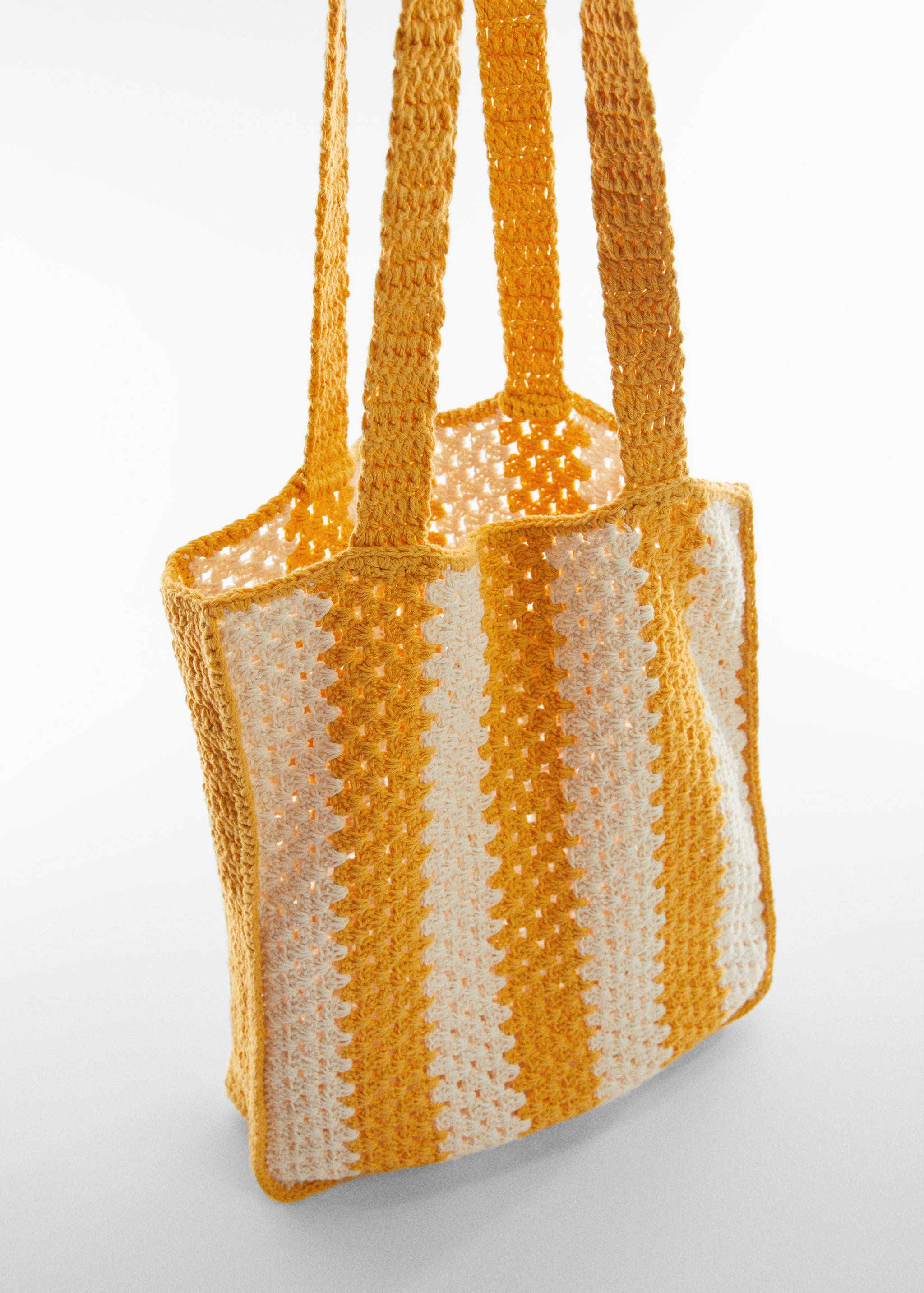 钩针编织桶包 - null