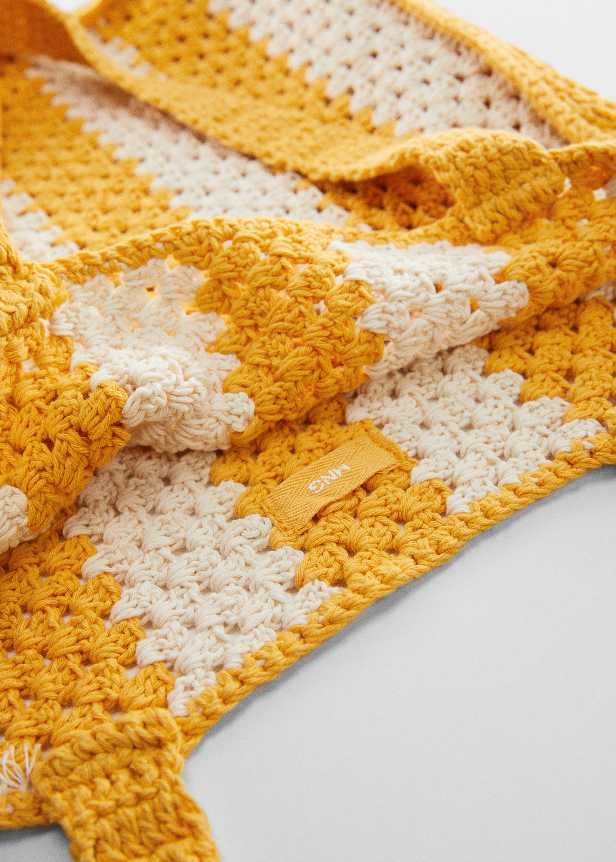 钩针编织桶包 - null