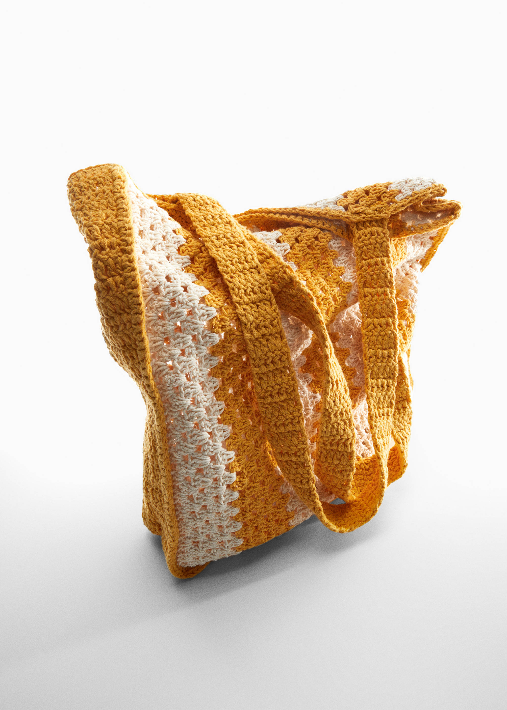 钩针编织桶包 - null