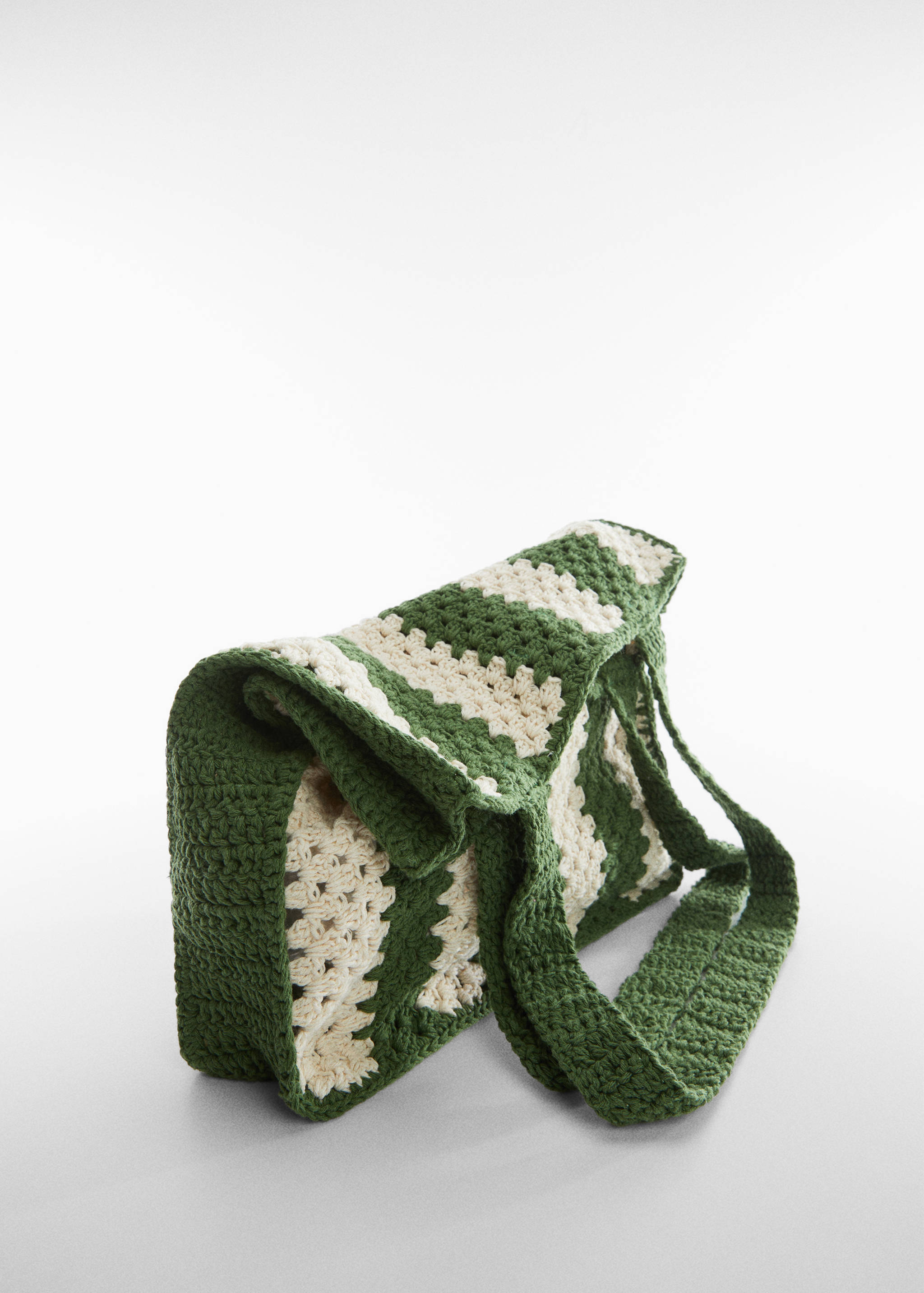 钩针编织桶包 - null