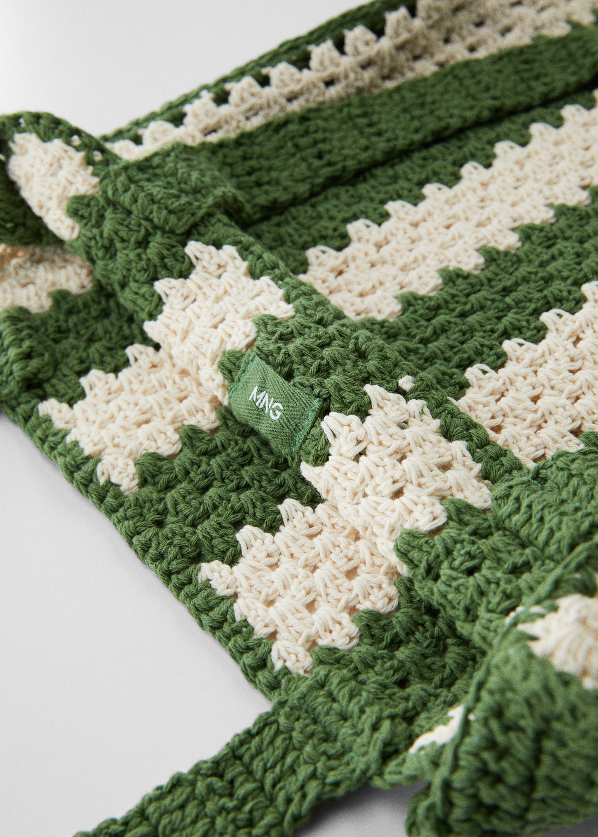 钩针编织桶包 - null