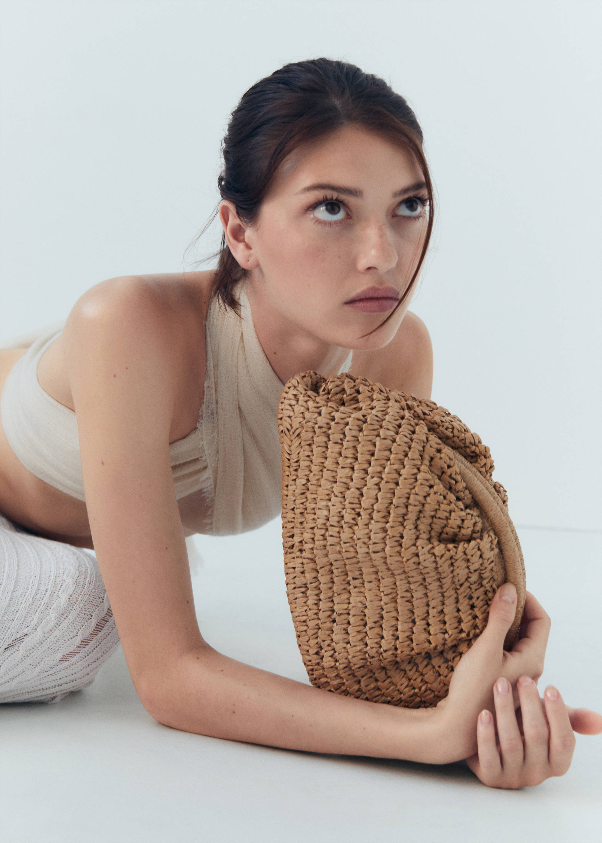 Natural fiber handbag - General plane