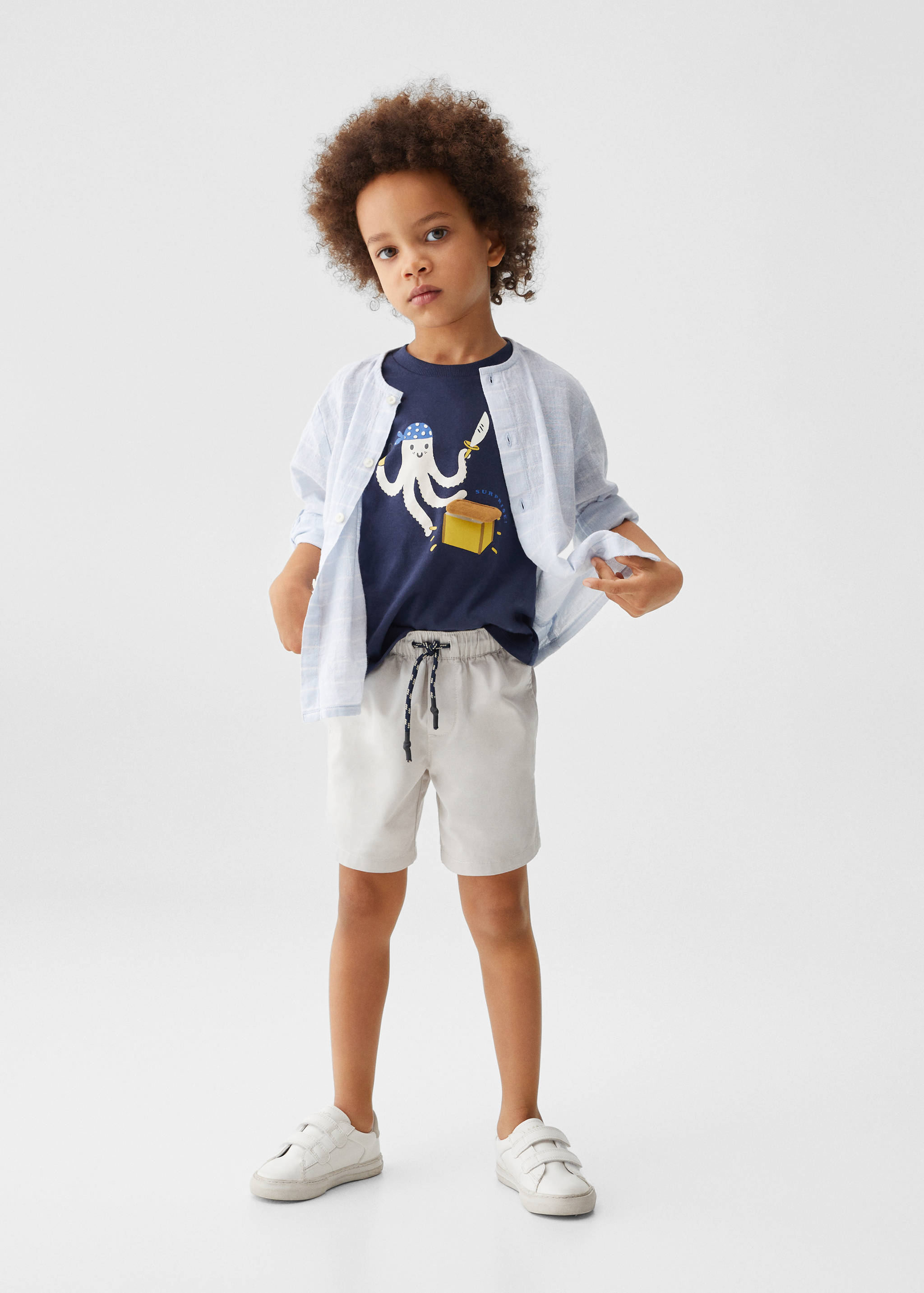 Bermuda coton - Plan général