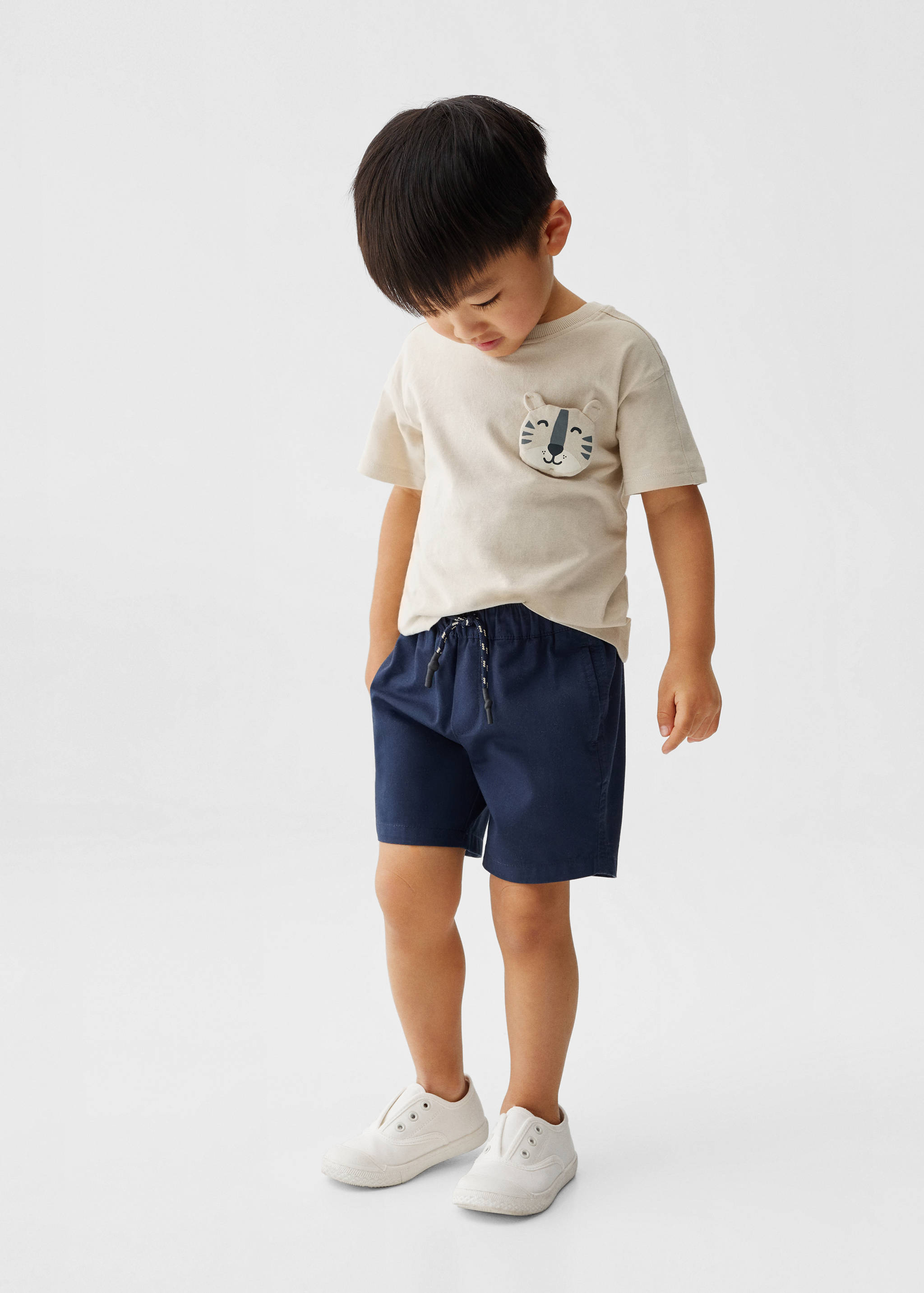 Bermuda coton - Plan général