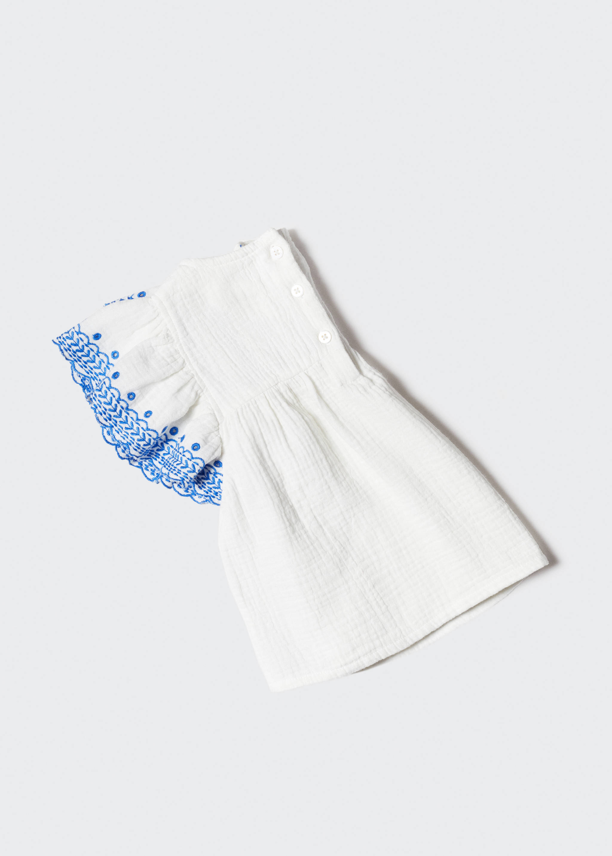 Embroidered details blouse - Details of the article 0