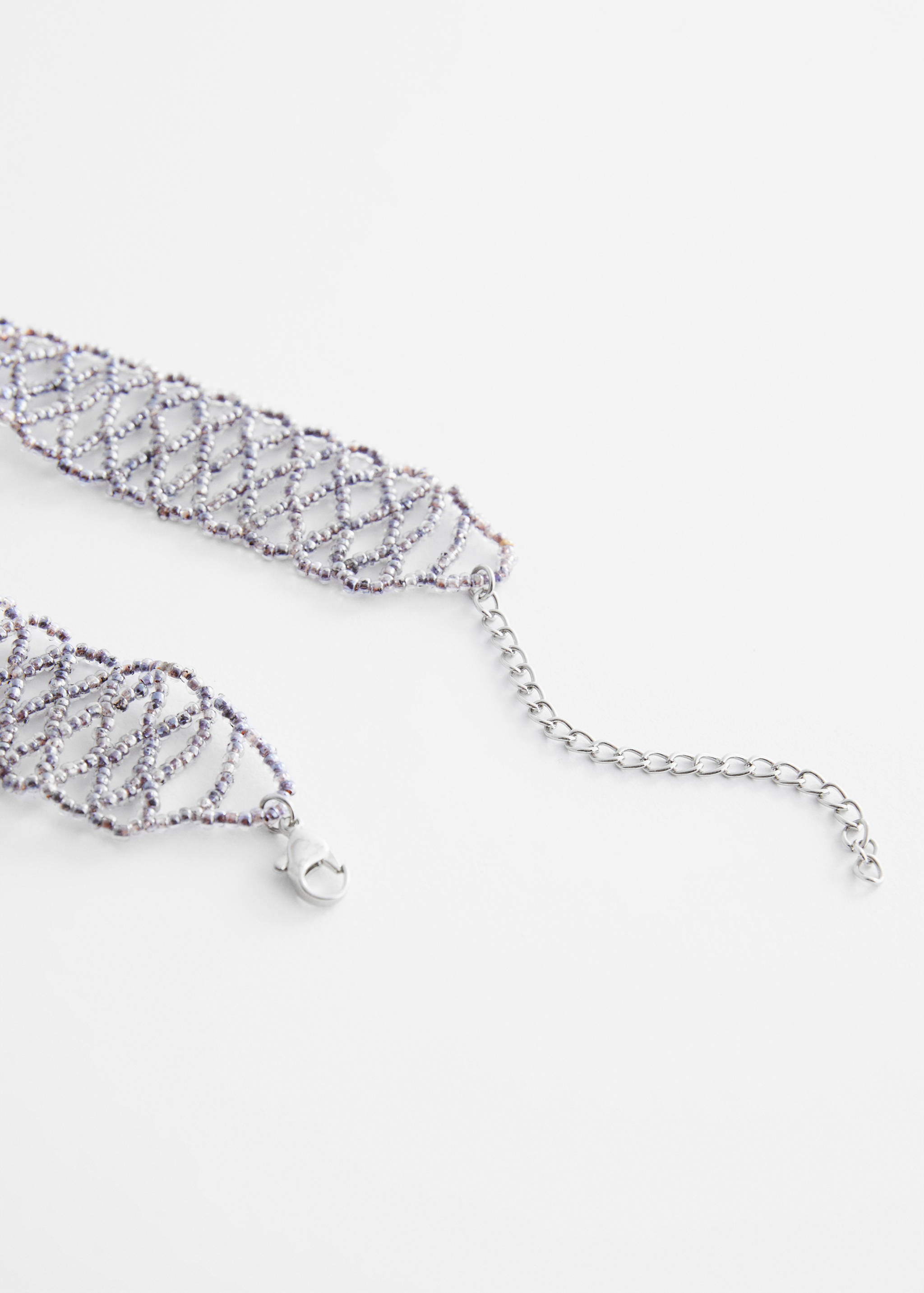 Crystals flower choker - Details of the article 1