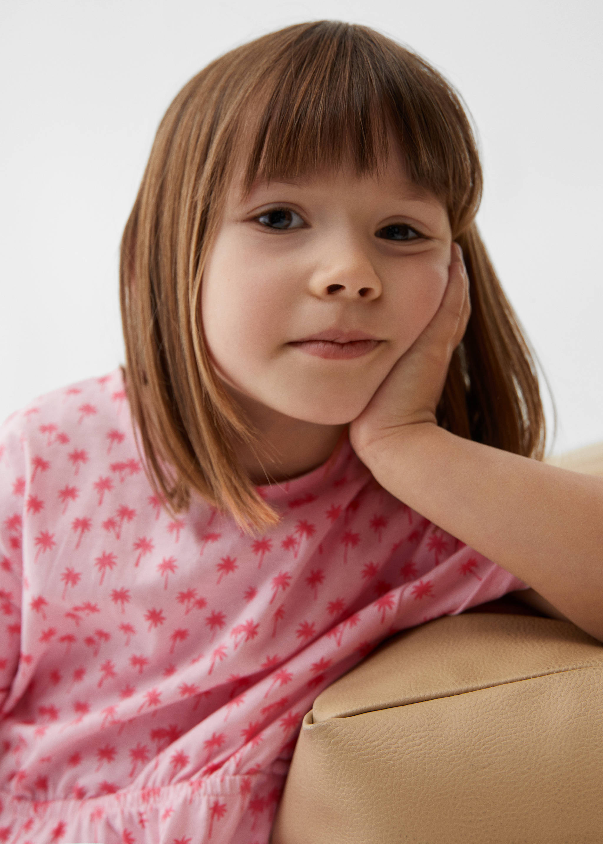Striped cotton dress - Details of the article 1