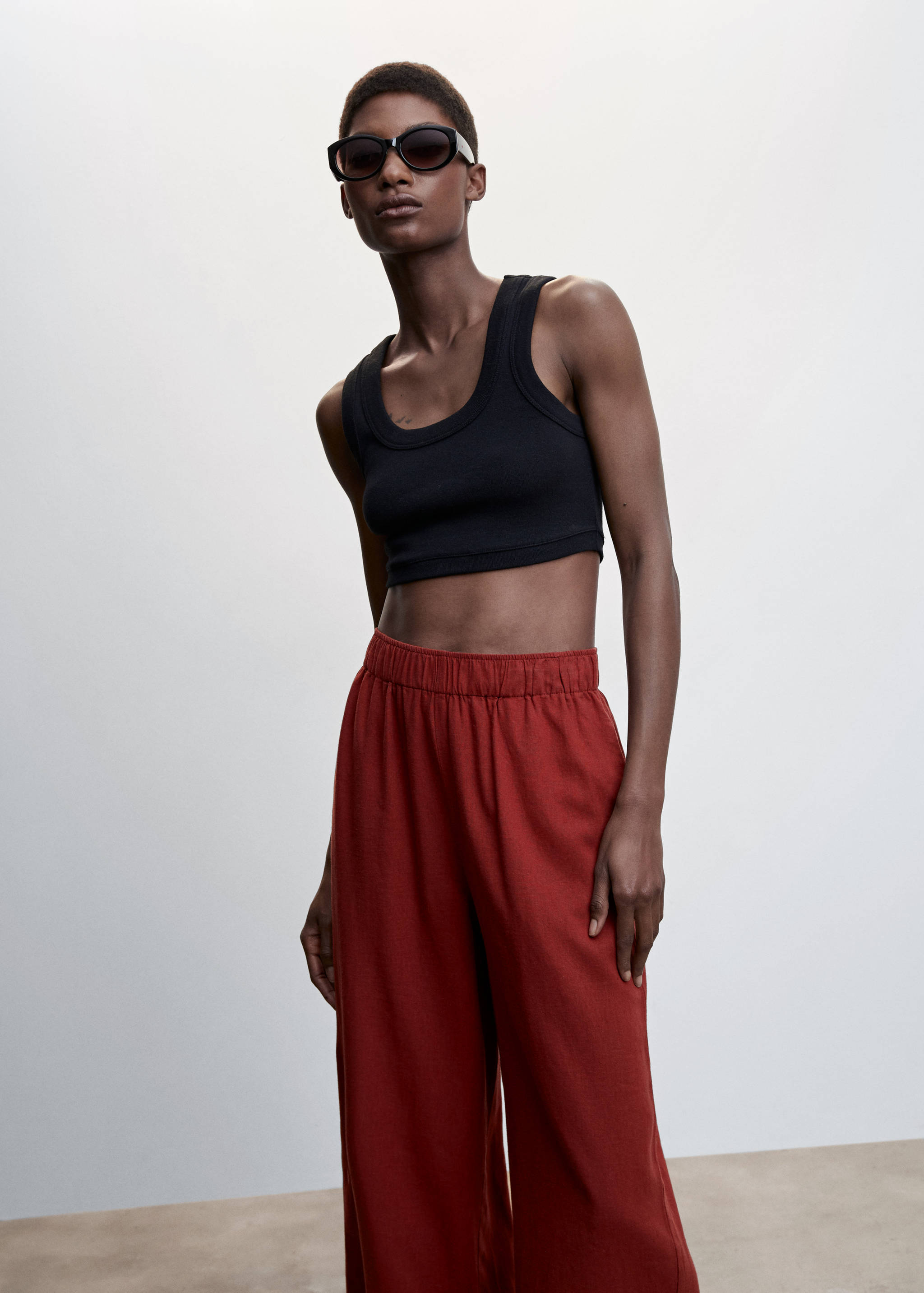 Jupe-culotte lin - Détail de l'article 1