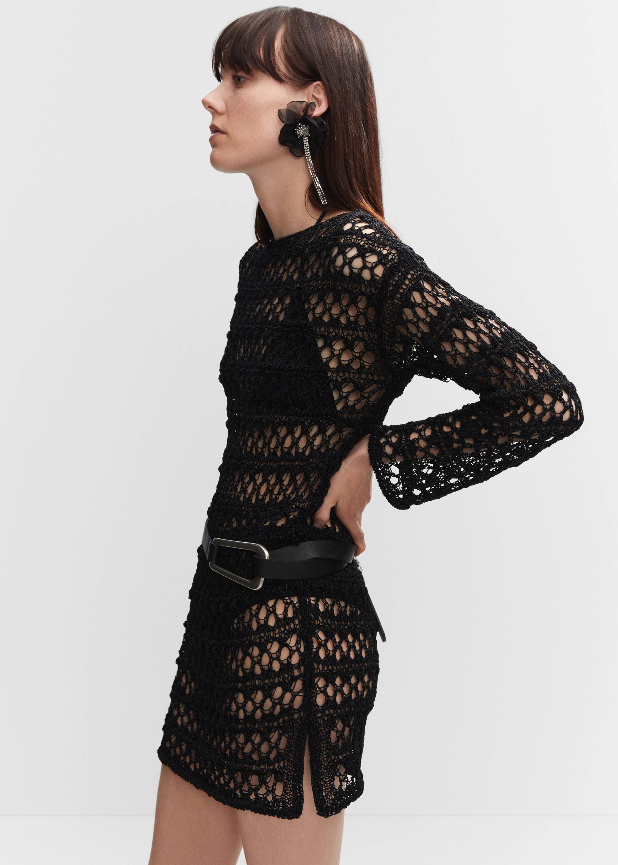 Robe maille ajourée - Détail de l'article 6