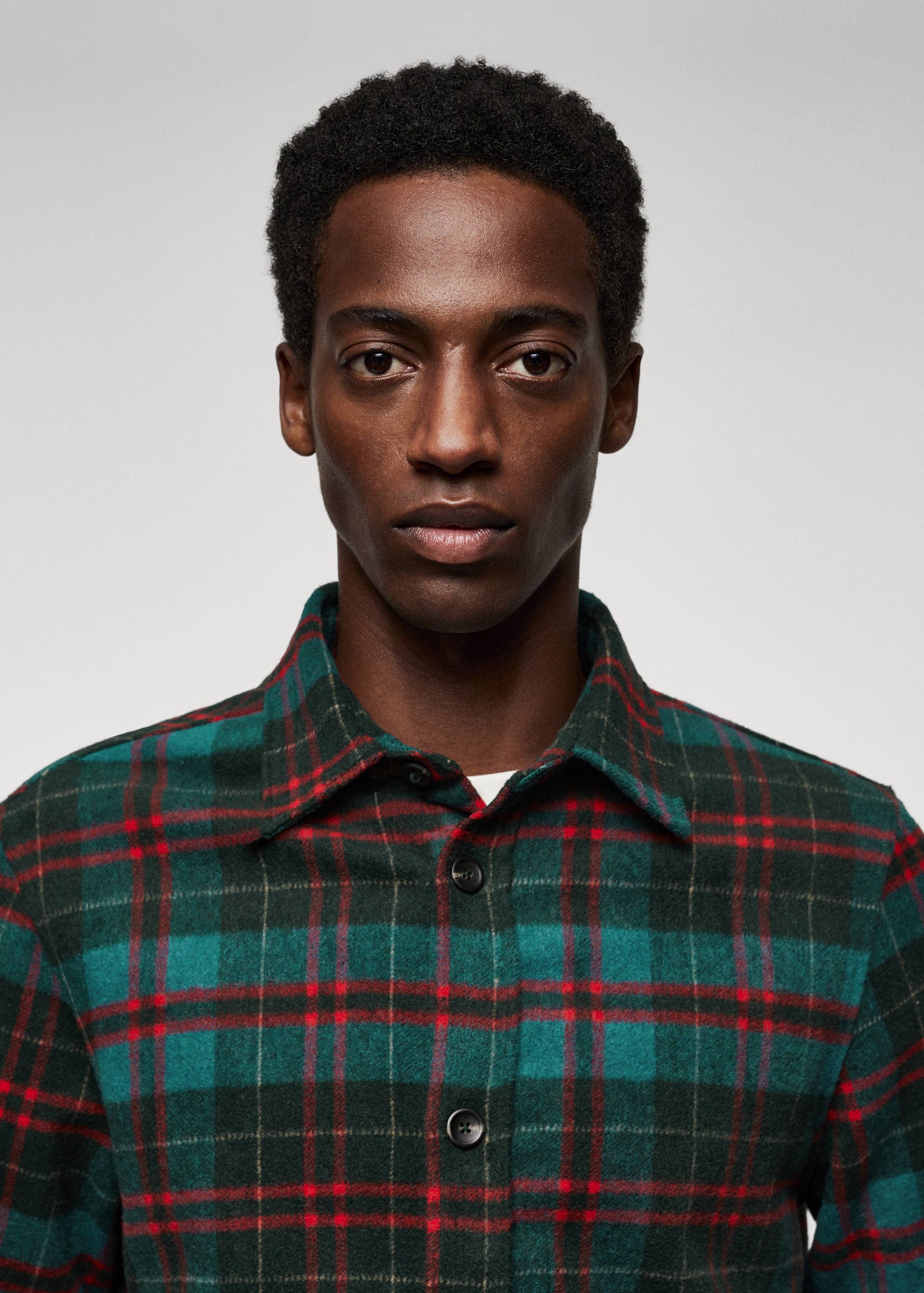 Рубашка из фланели в клетку - Деталь изделия 1