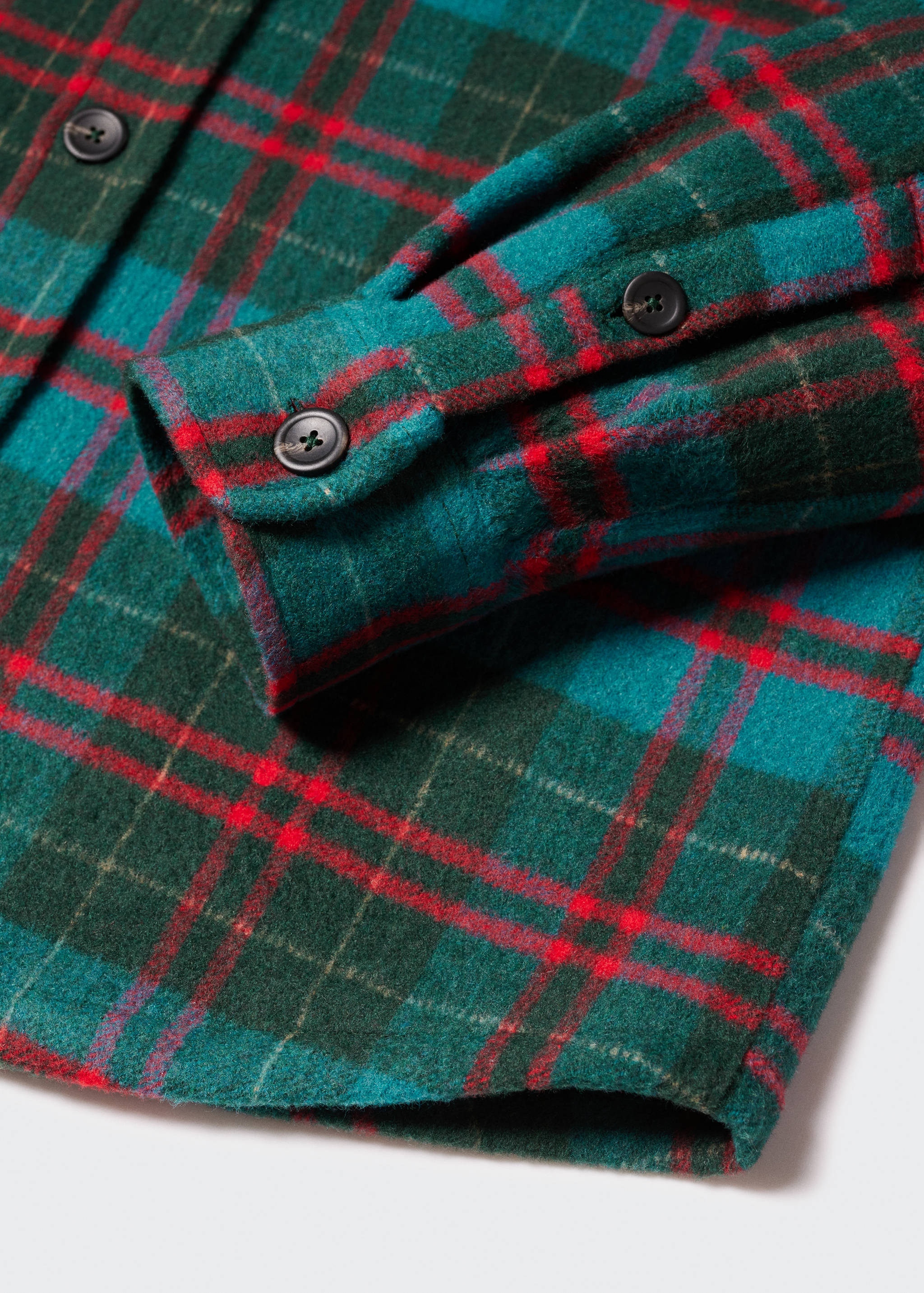 Рубашка из фланели в клетку - Деталь изделия 8