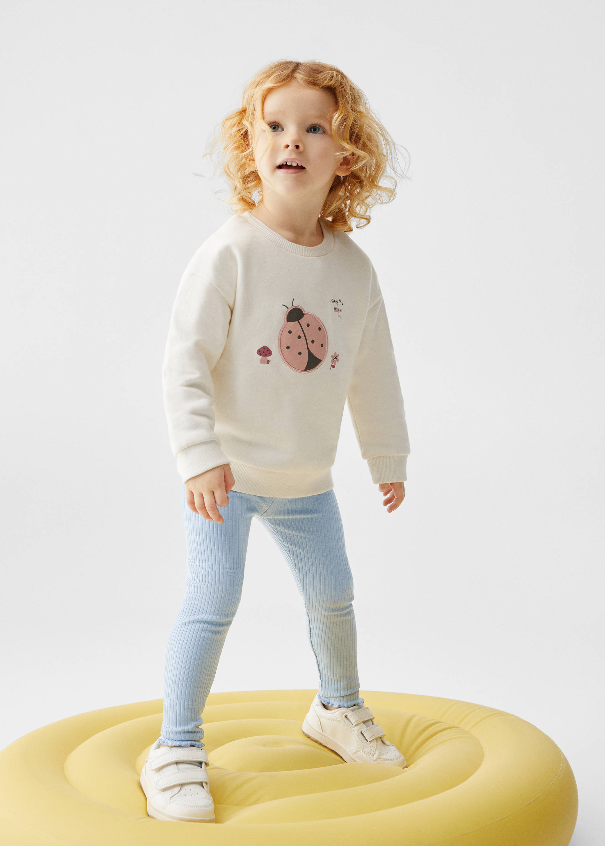 Ribbed leggings - General plane