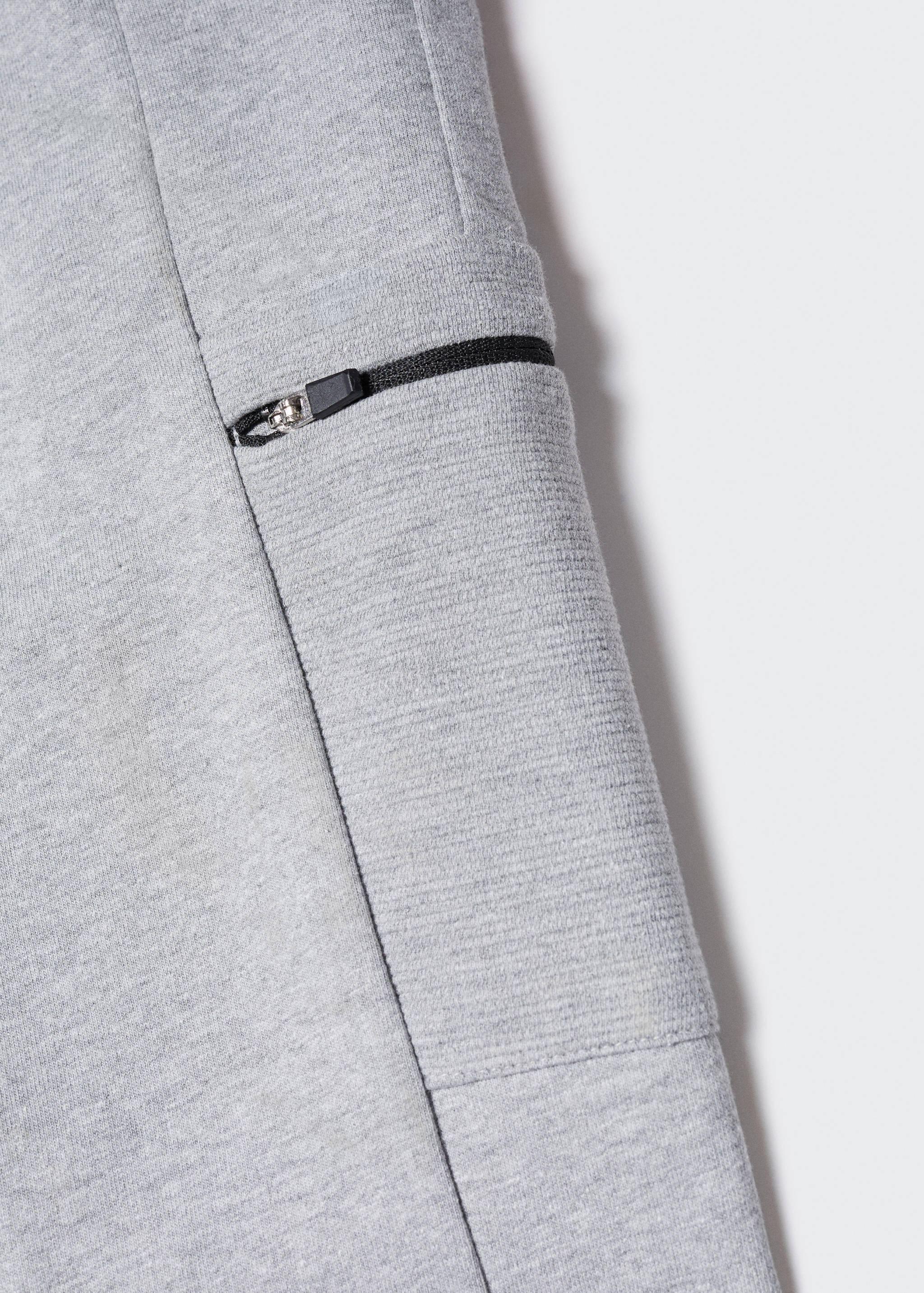 Zippers cotton jogger - Details of the article 8