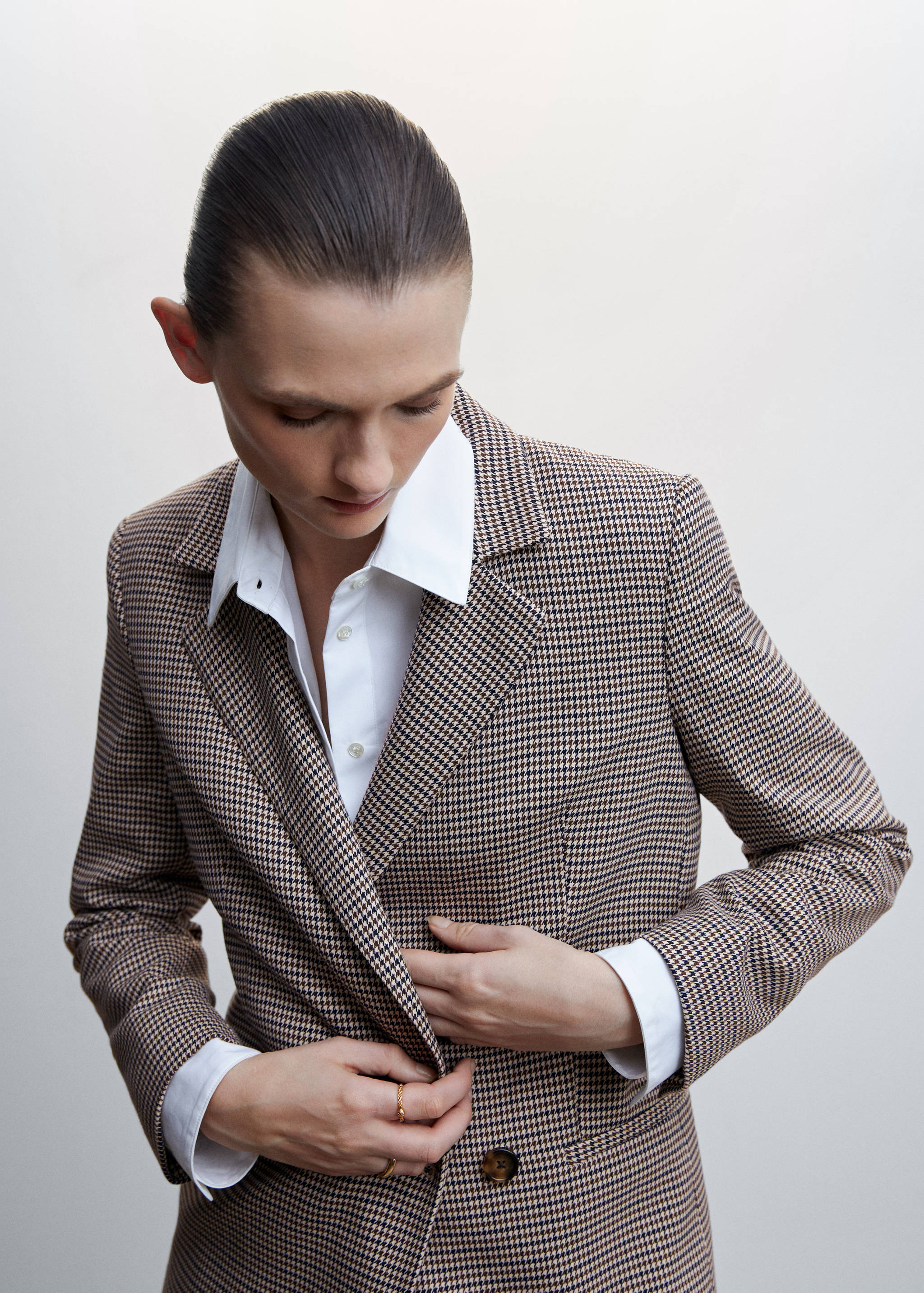 Veste croisée carreaux - Détail de l'article 1