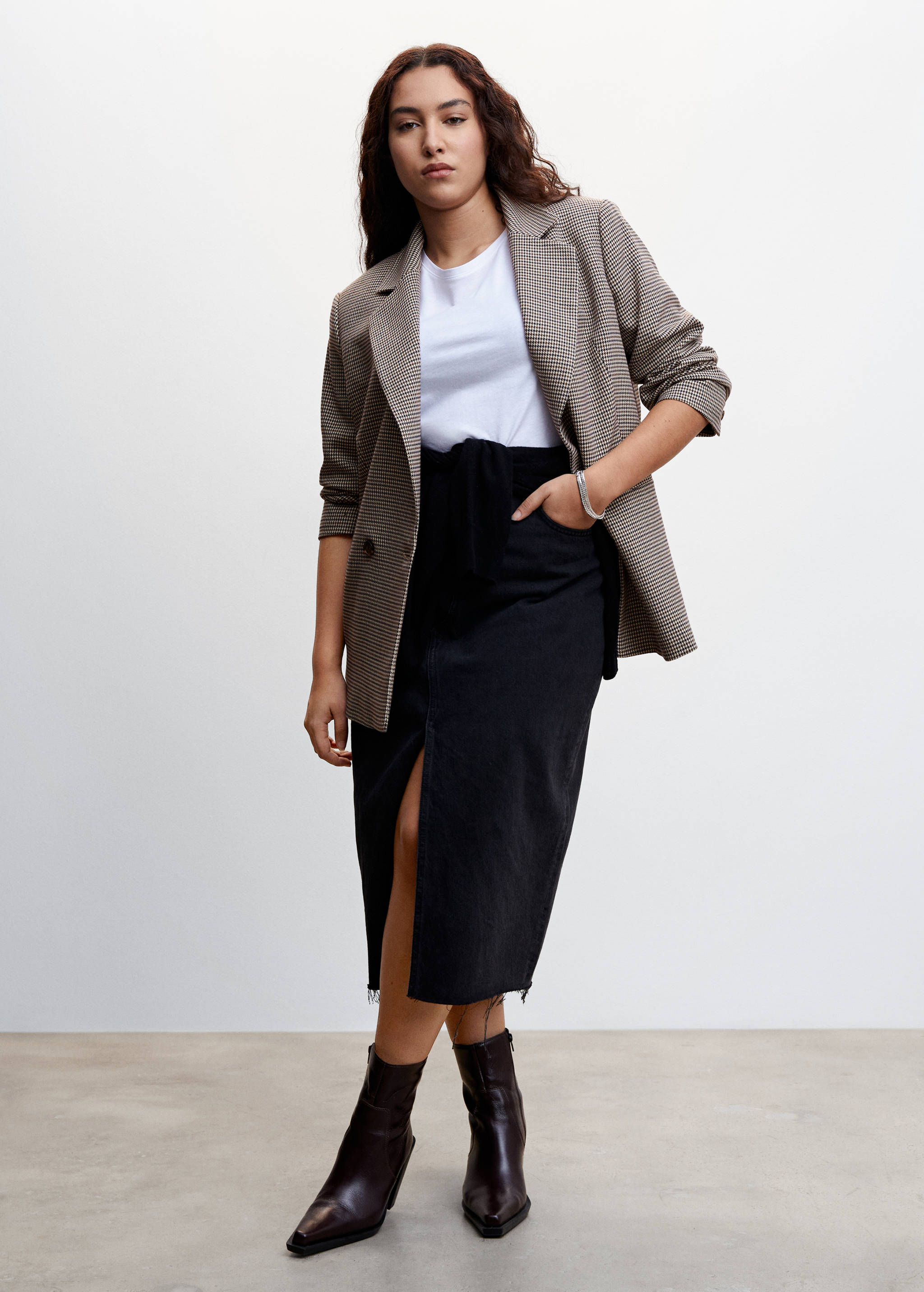 Veste croisée carreaux - Détail de l'article 3