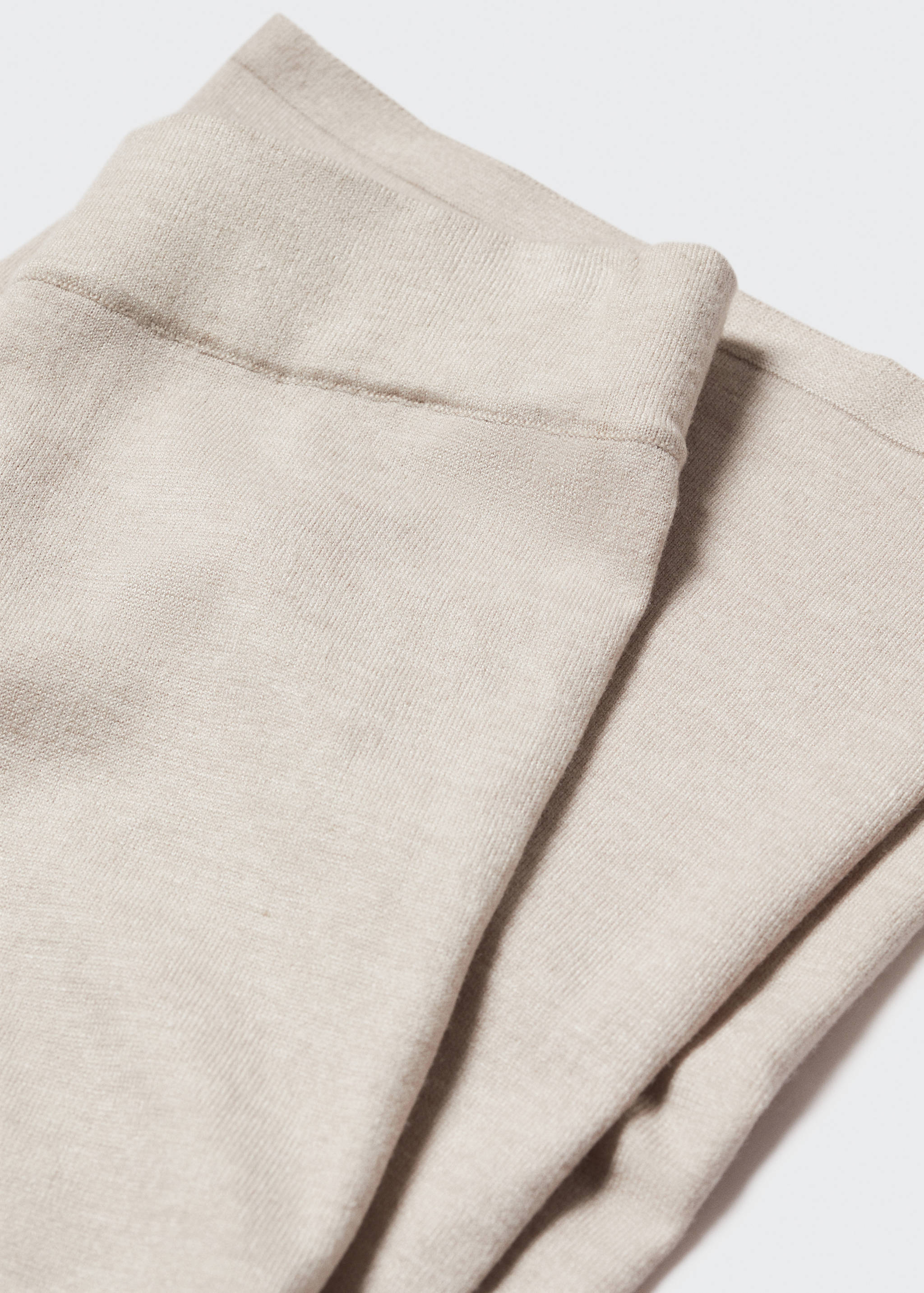 Knitted wideleg trousers - Details of the article 8