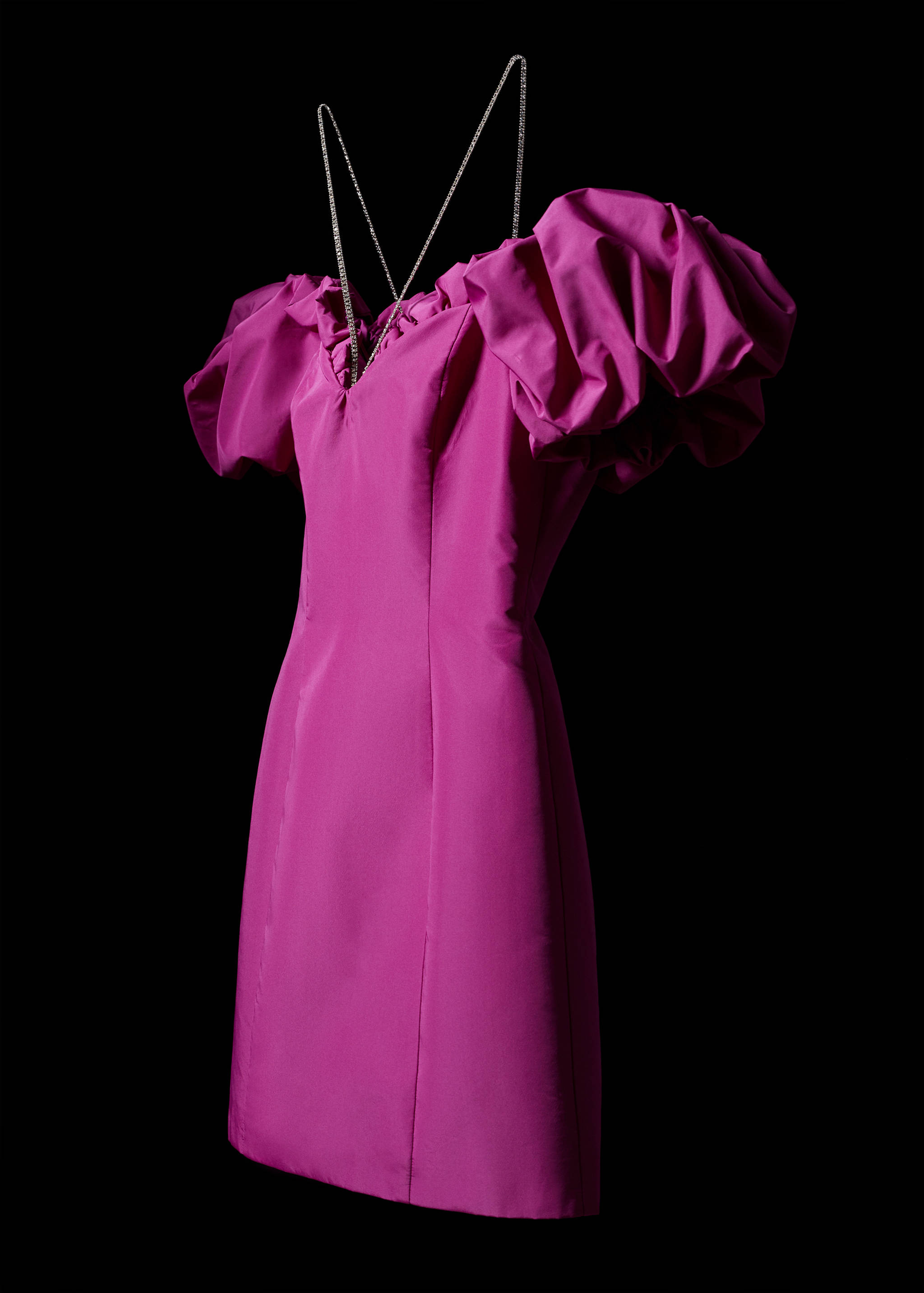 Robe courte manches bouffantes - Détail de l'article 9