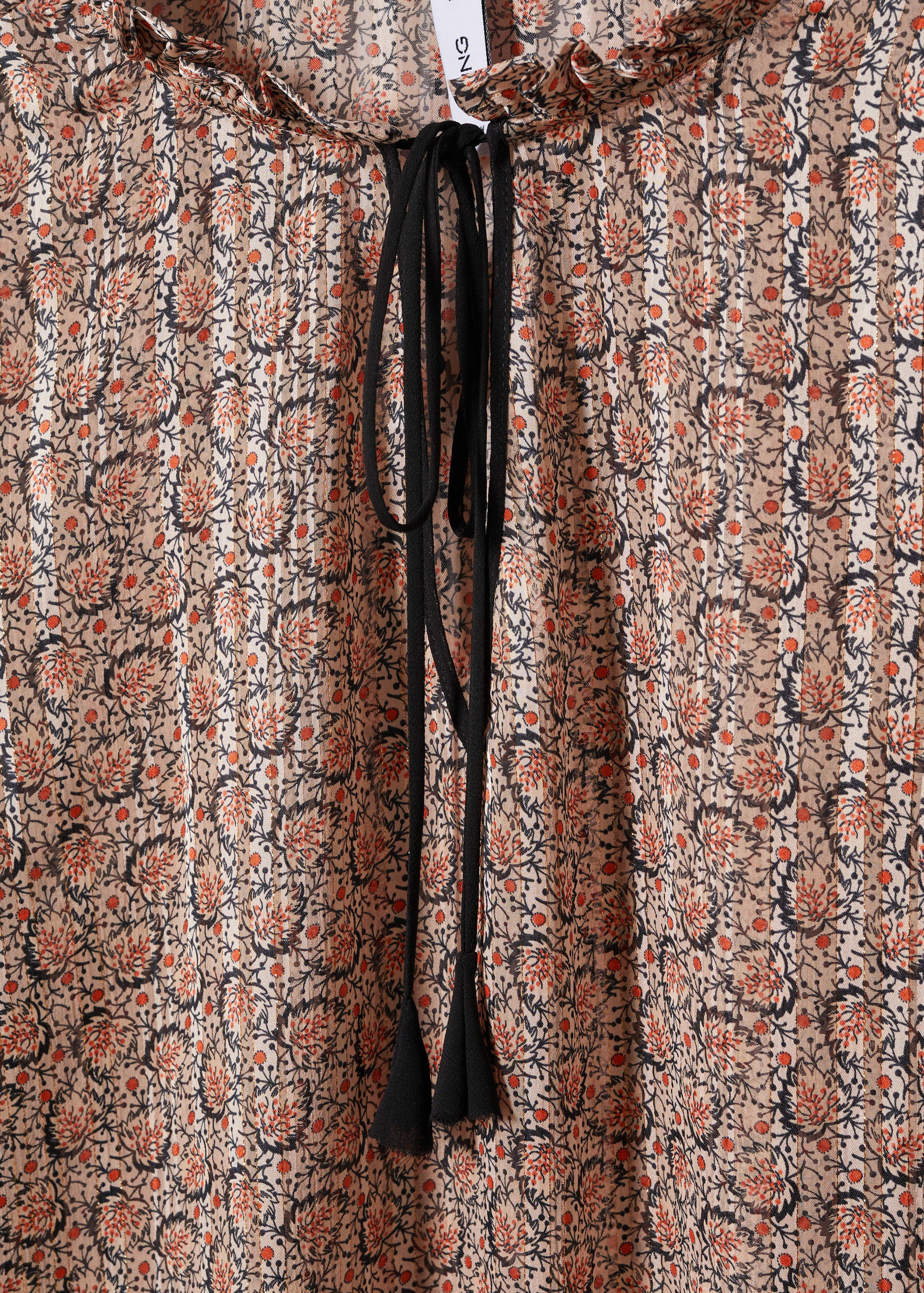 Bow printed blouse - Details of the article 8
