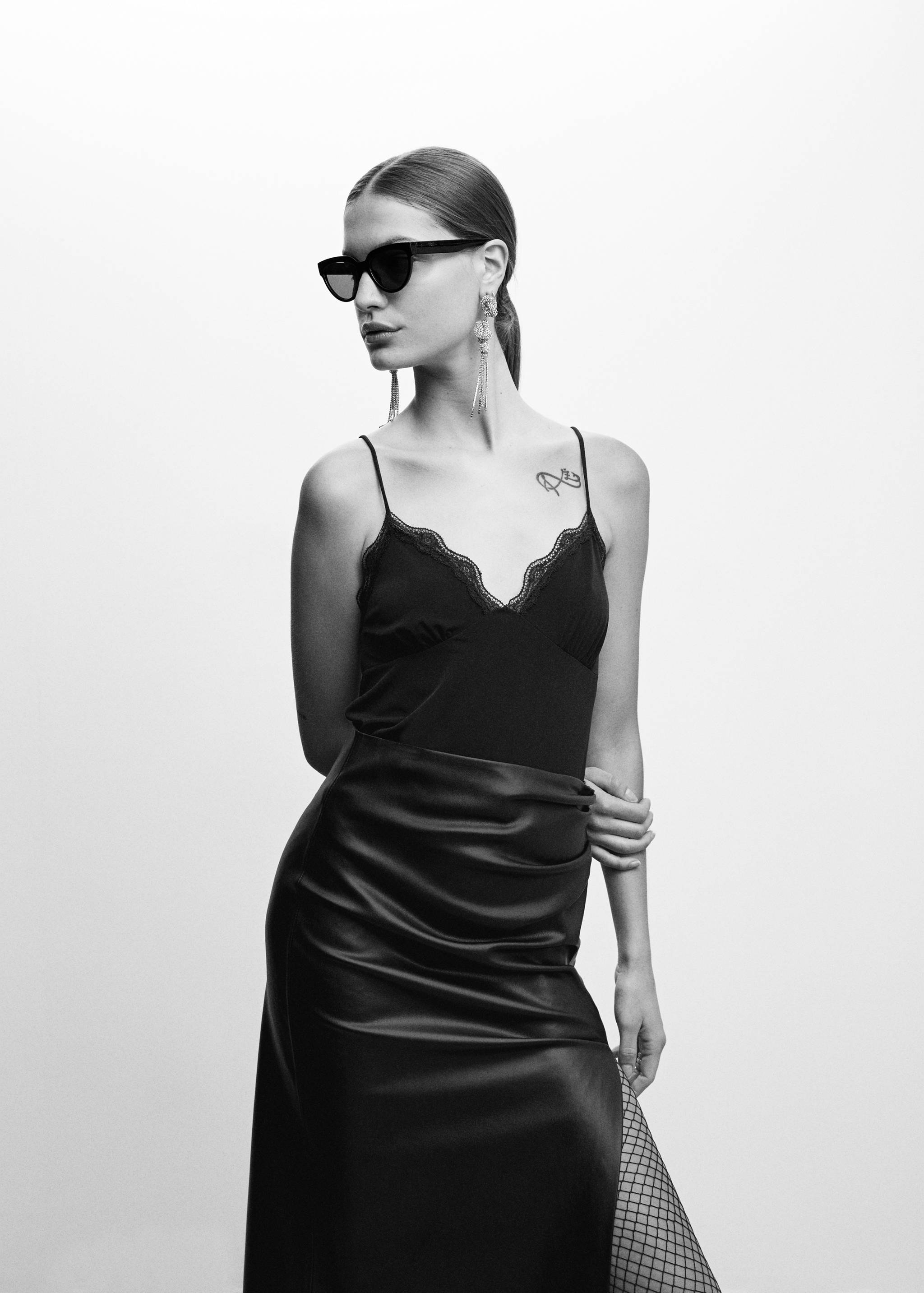 Lace top - Medium plane