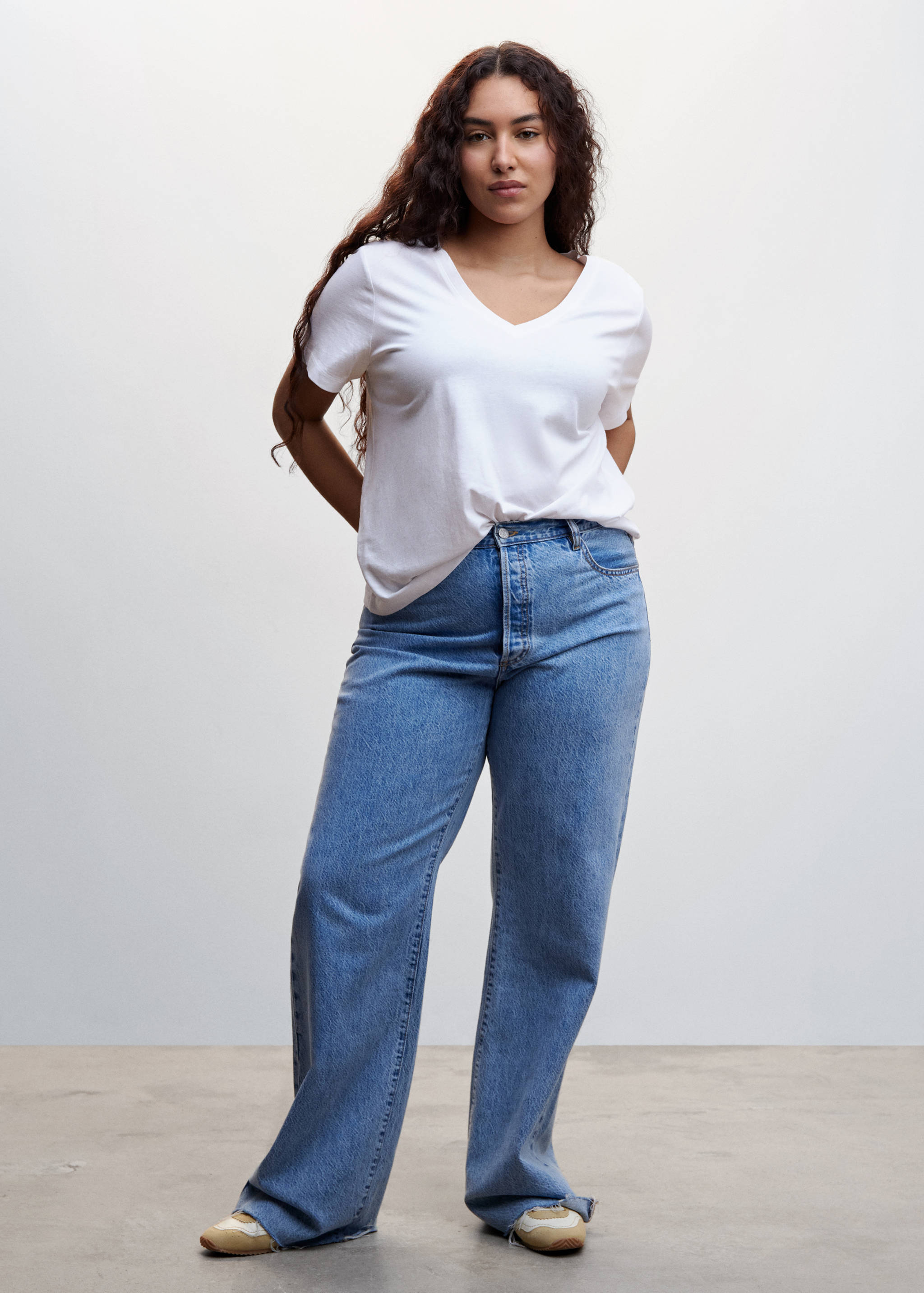 T-shirt basique en coton - Détail de l'article 3