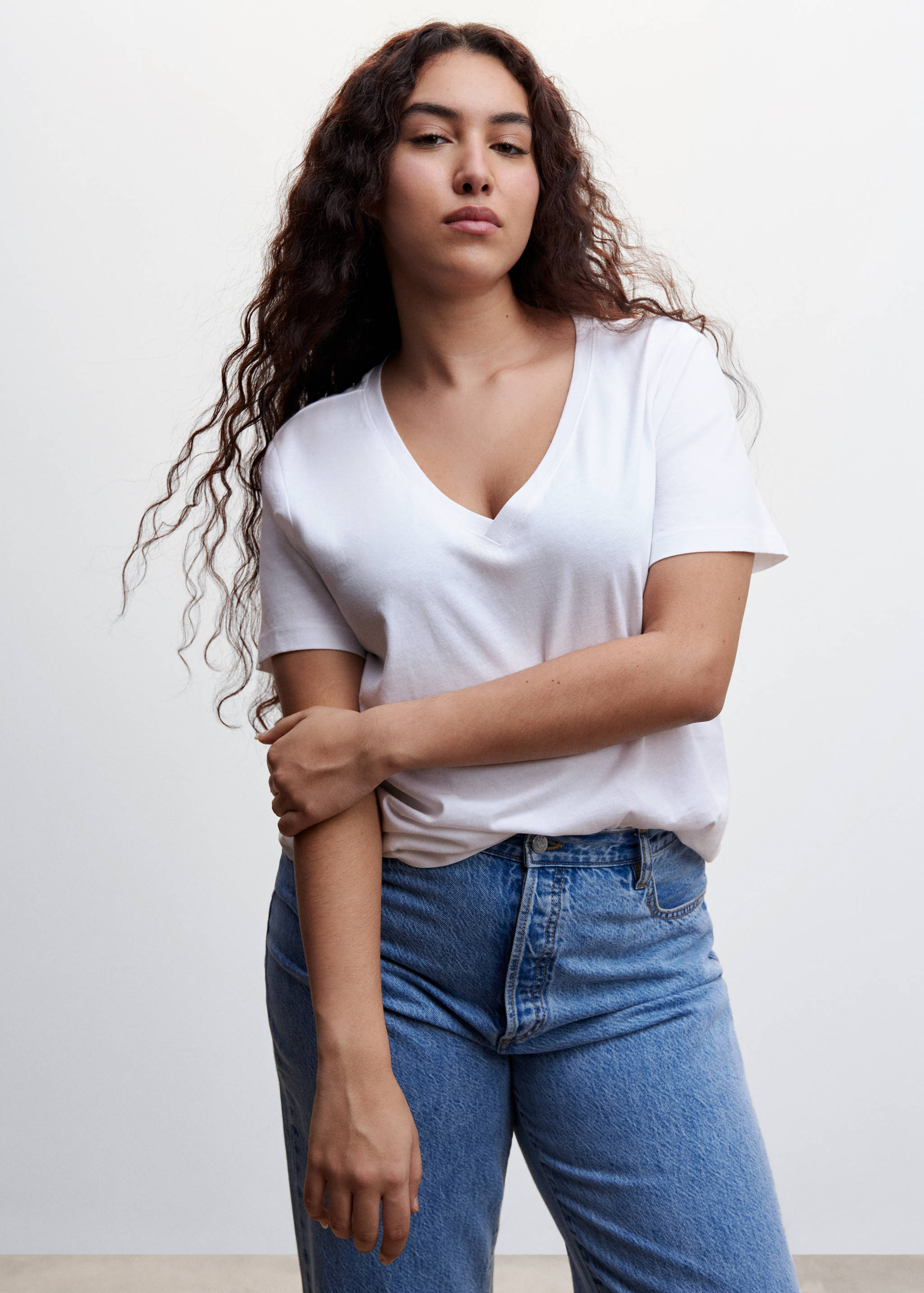 T-shirt basique en coton - Détail de l'article 5