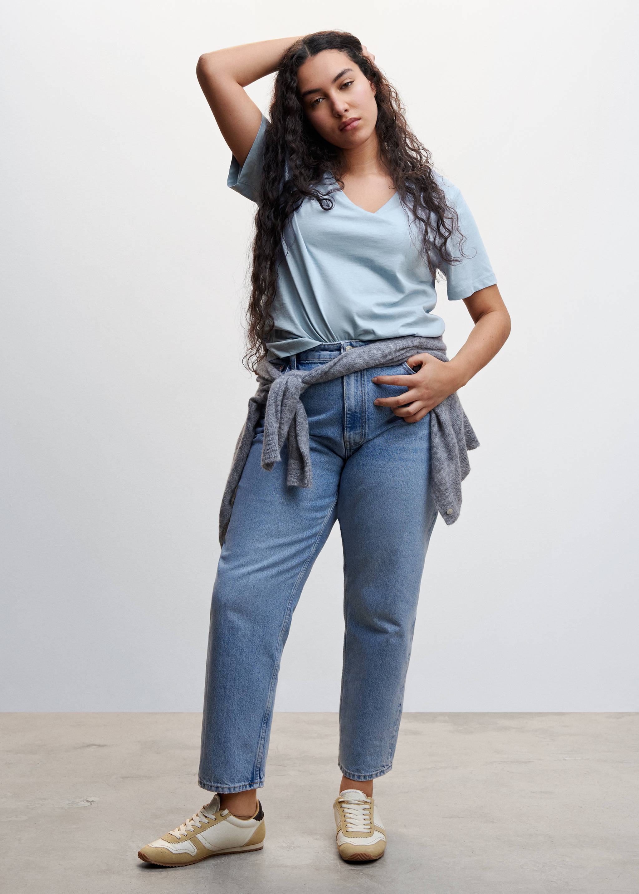 T-shirt basique en coton - Détail de l'article 3