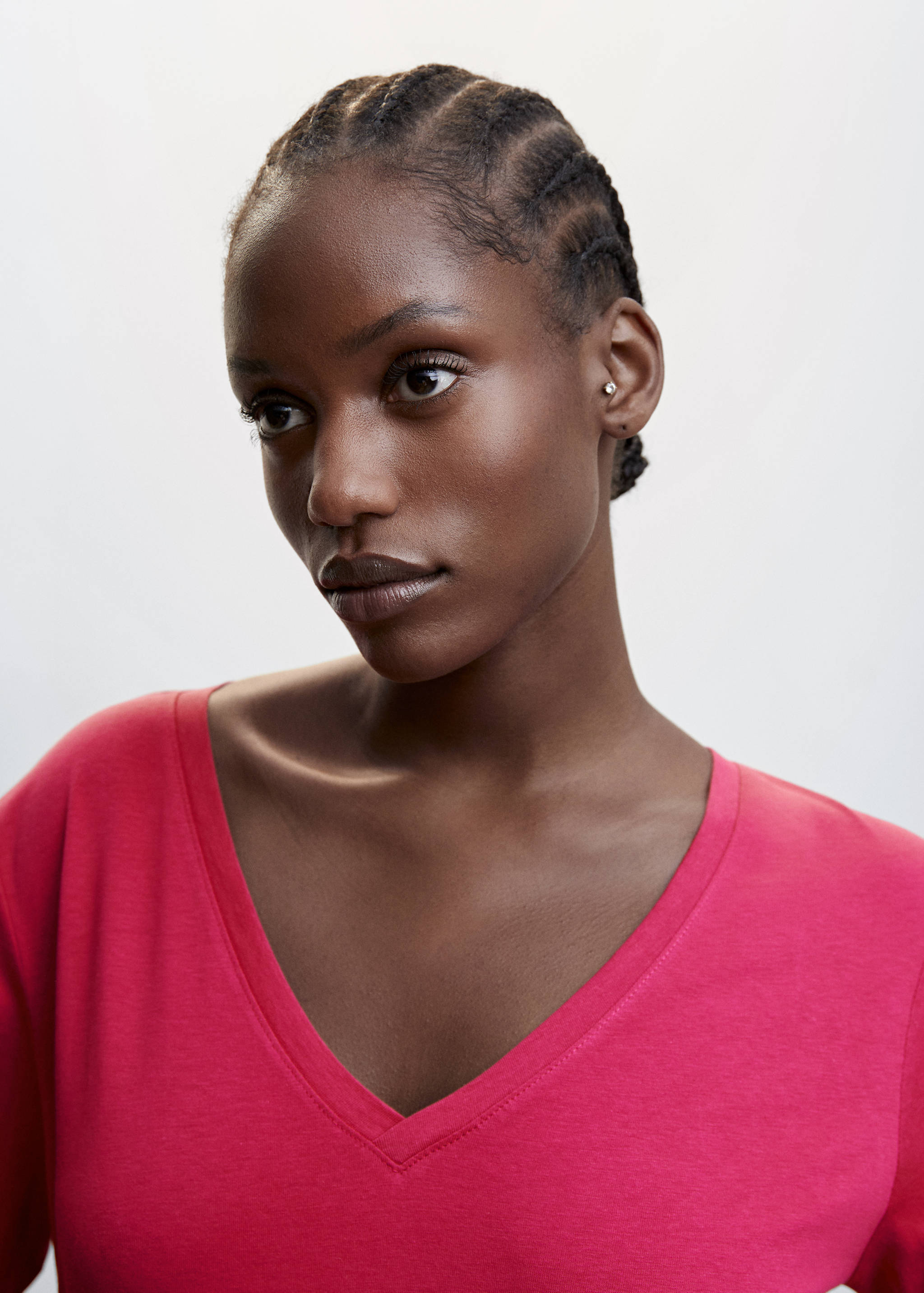 T-shirt basique en coton - Détail de l'article 4