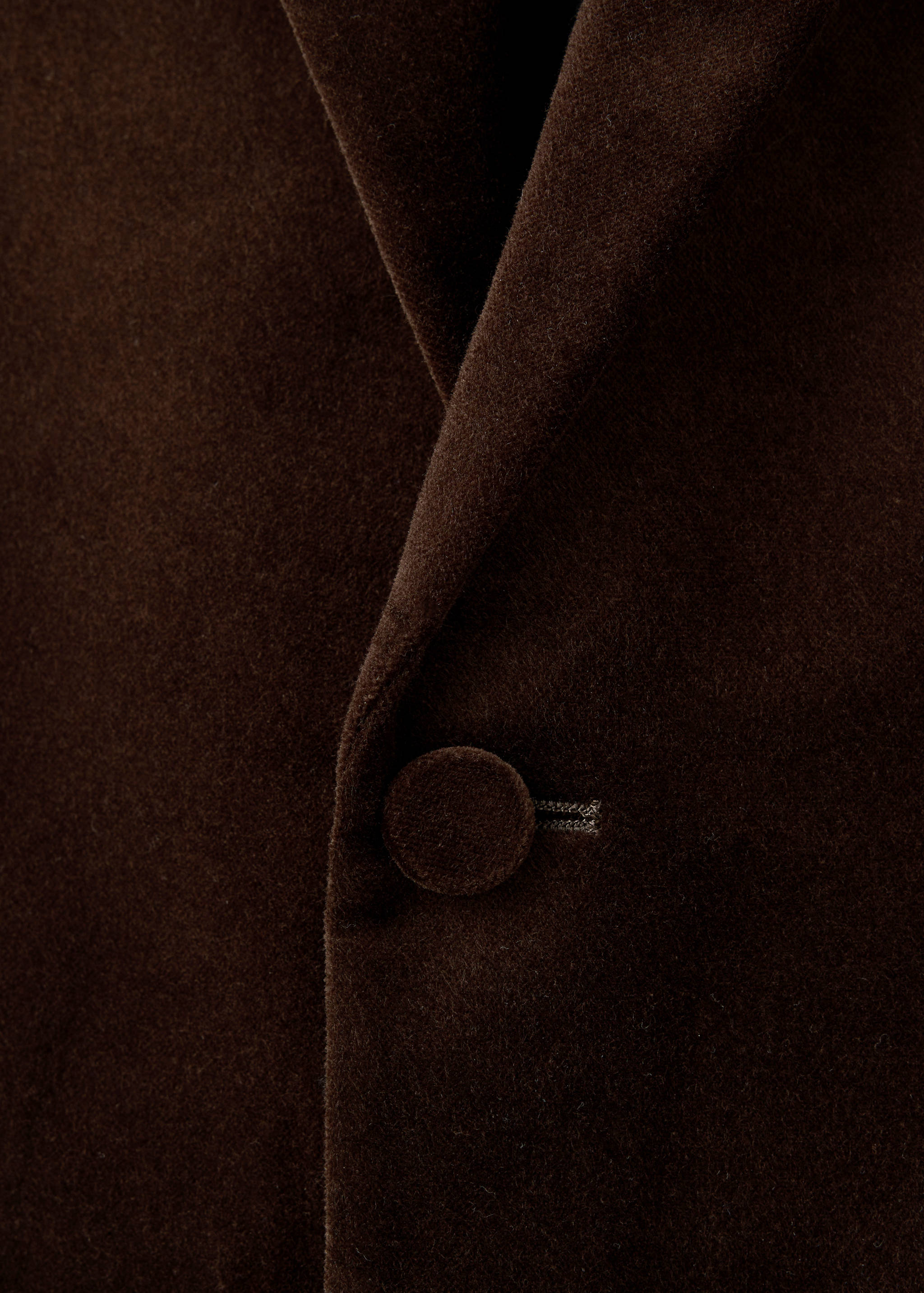 Blazer 100 % coton, velours - Détail de l'article 8