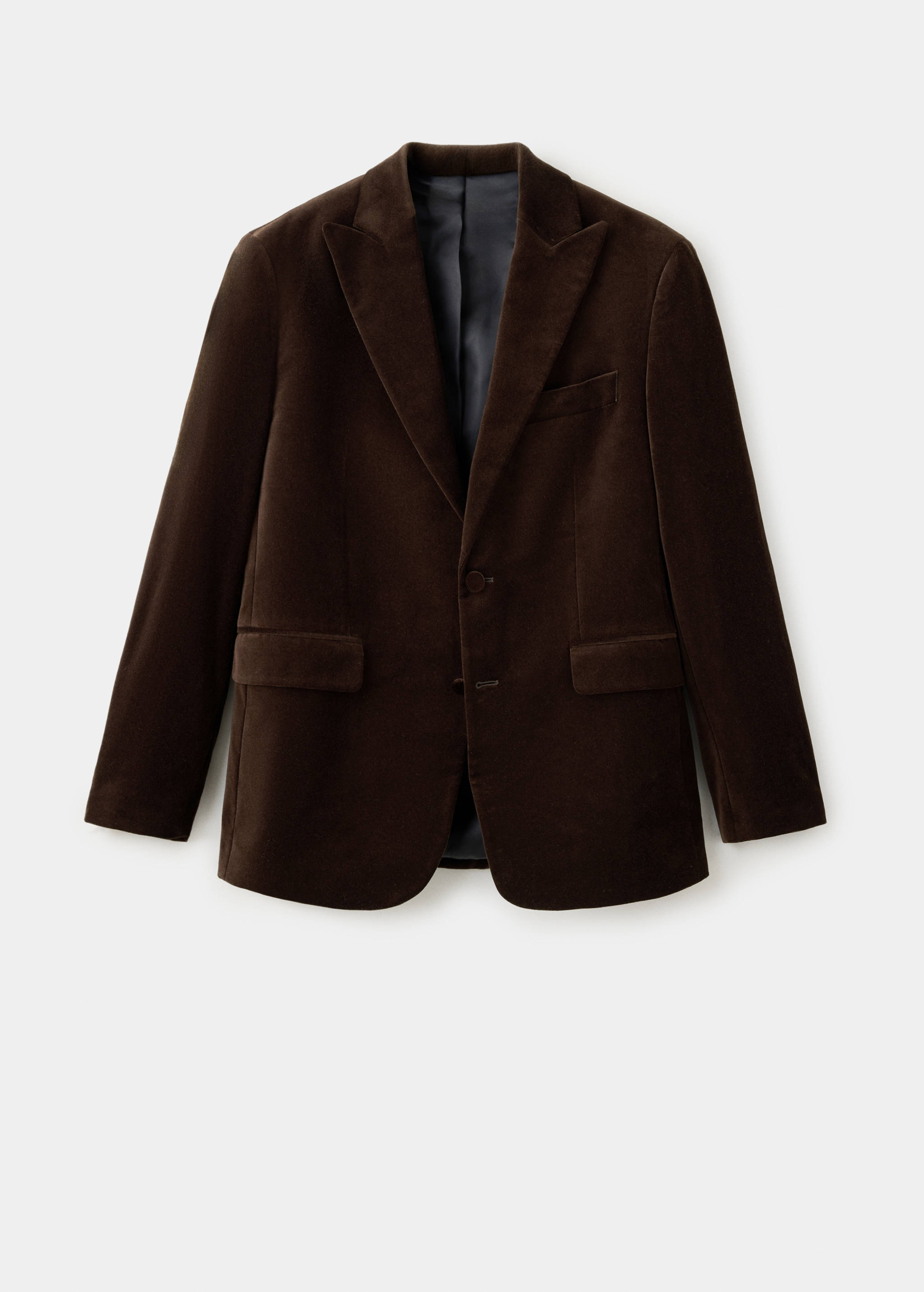 Blazer 100 % coton, velours - Article sans modèle