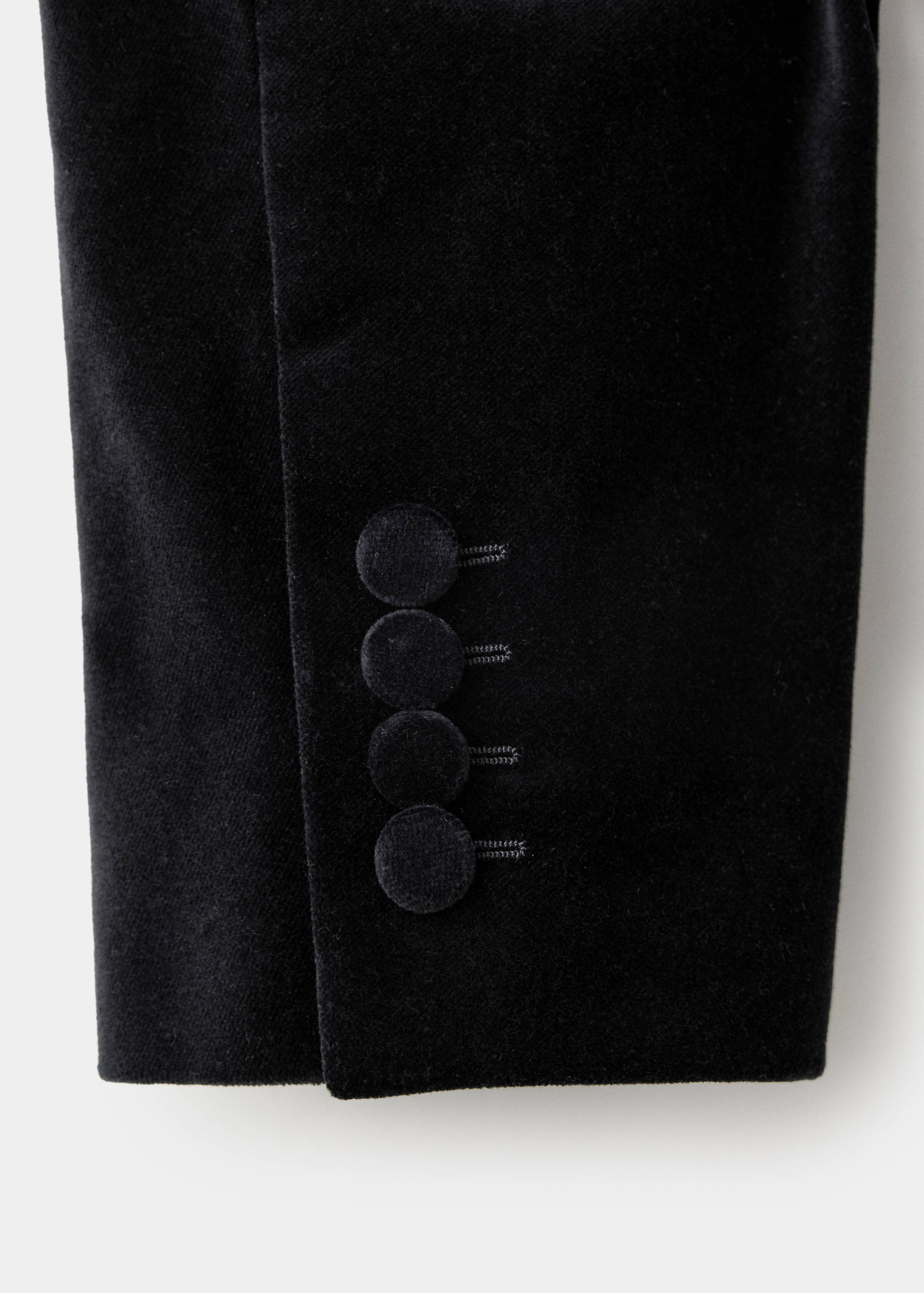 Blazer 100 % coton, velours - Détail de l'article 0