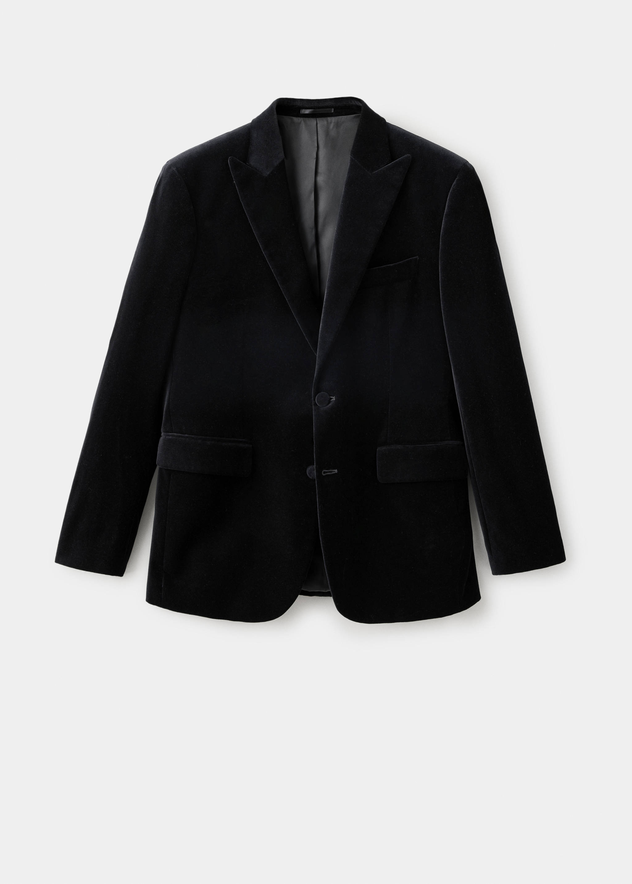 Blazer 100 % coton, velours - Article sans modèle