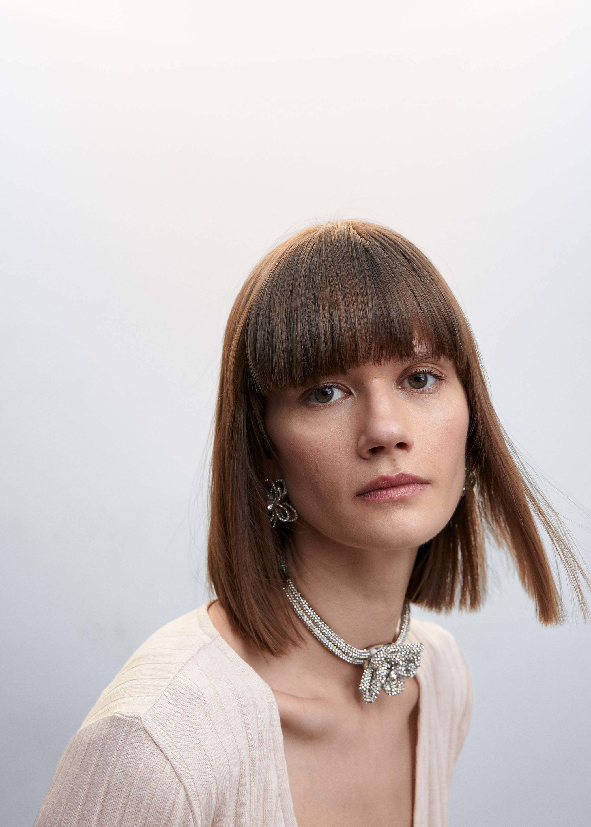 Ribbed long cardigan - Details of the article 1