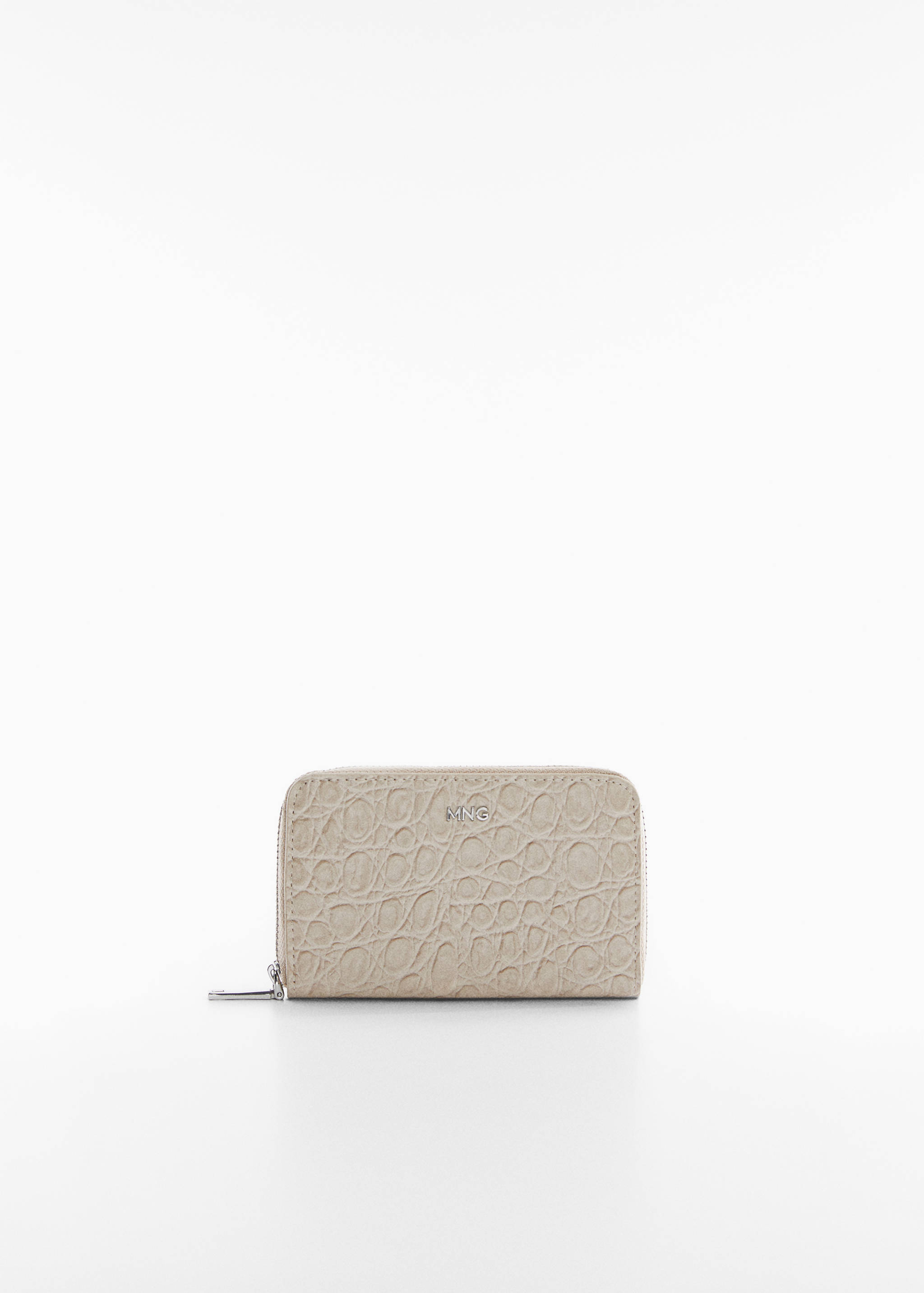 Croc-effect wallet - Article without model