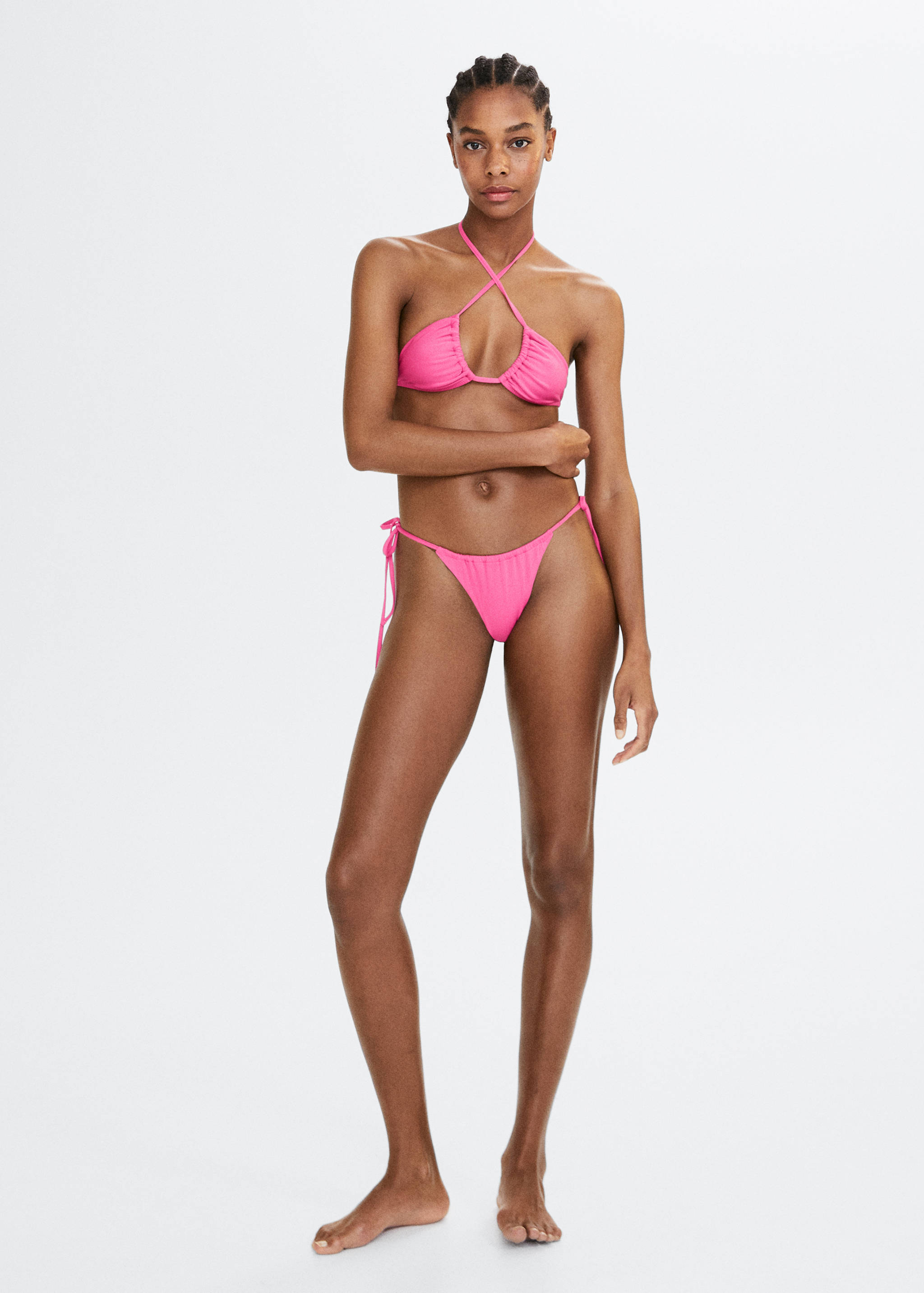 Brazilian bikini bottoms with bows - General plane