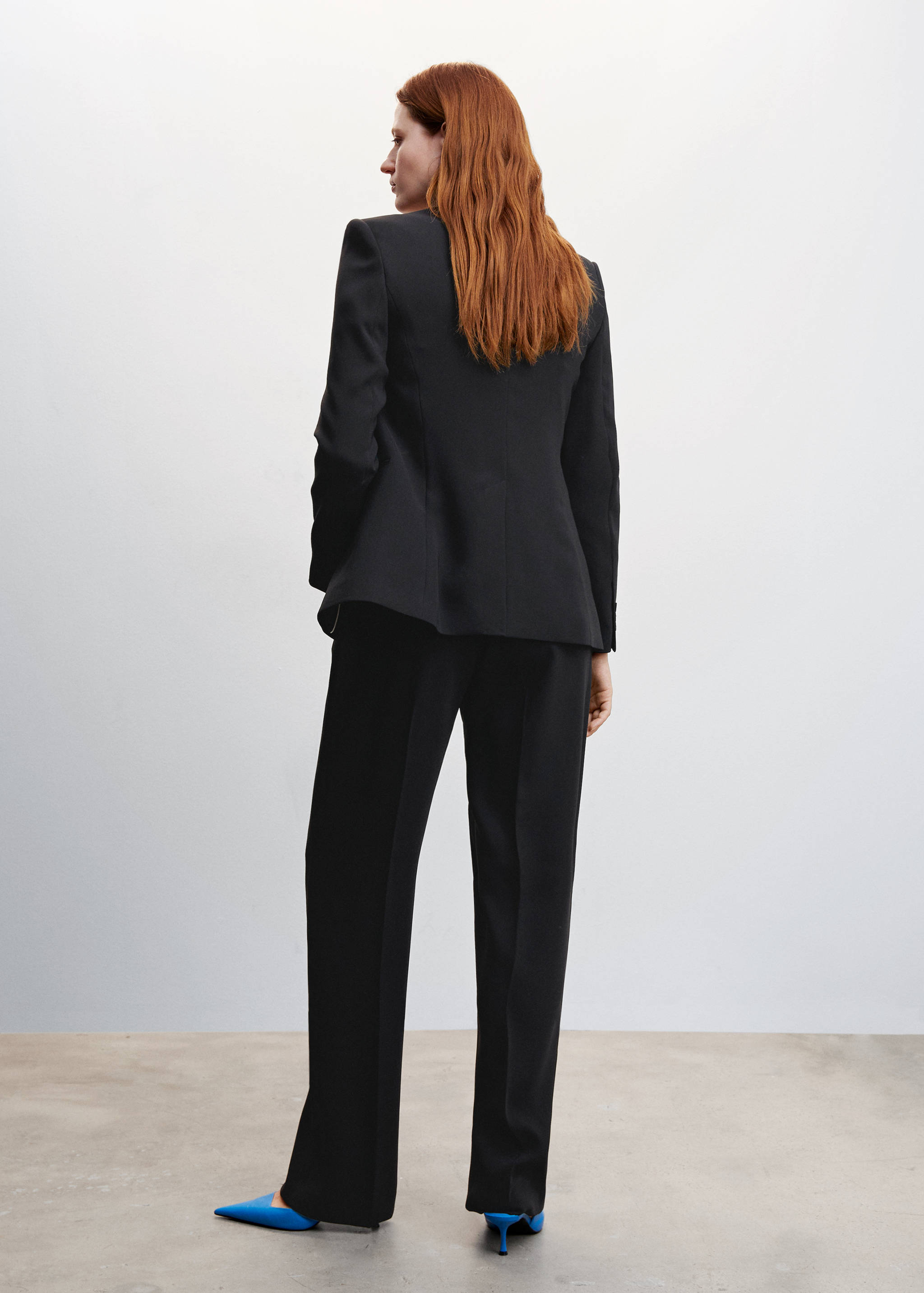 Suit blazer with buttons  - Reverse of the article