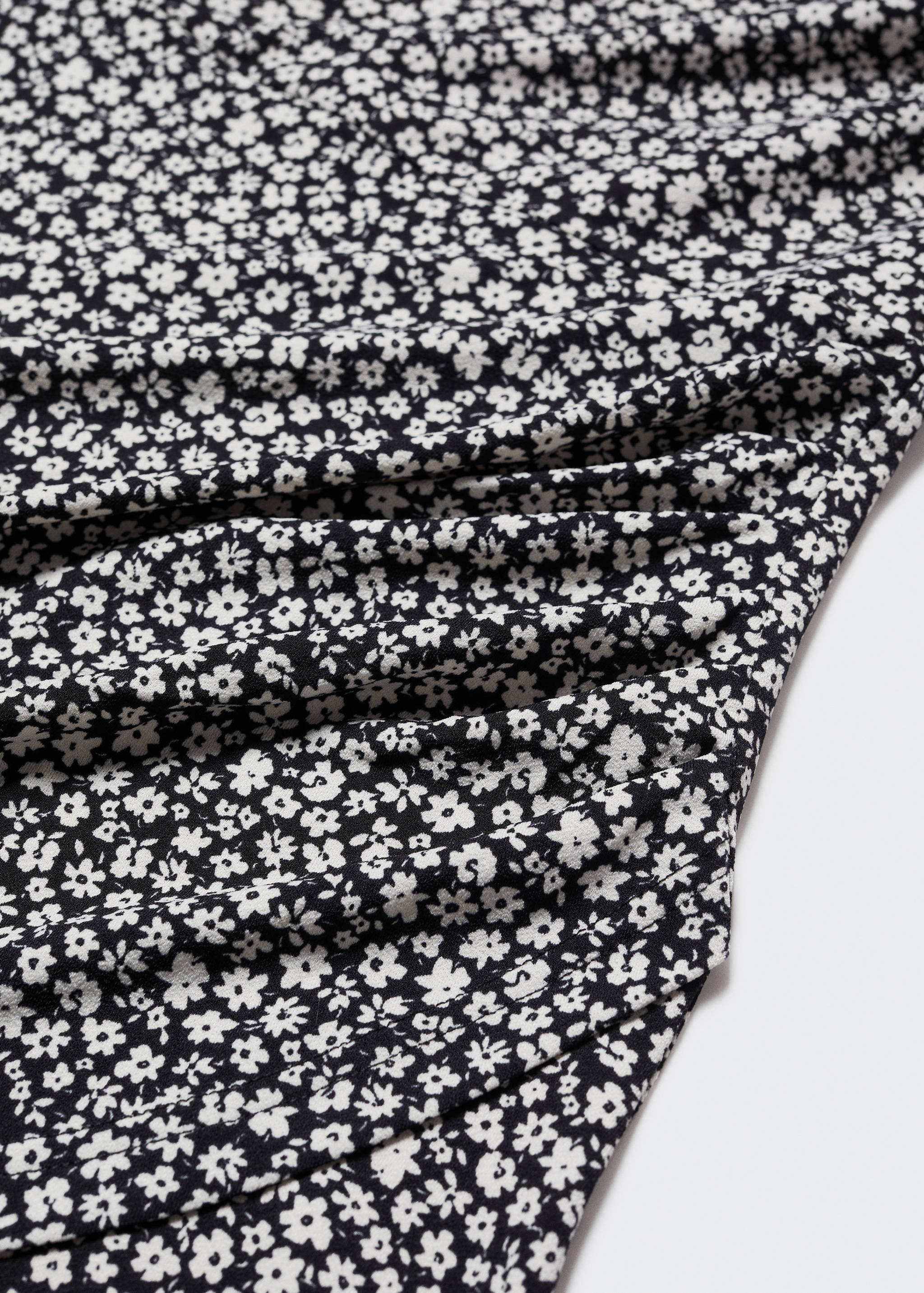 花朵印花连身裙 - null